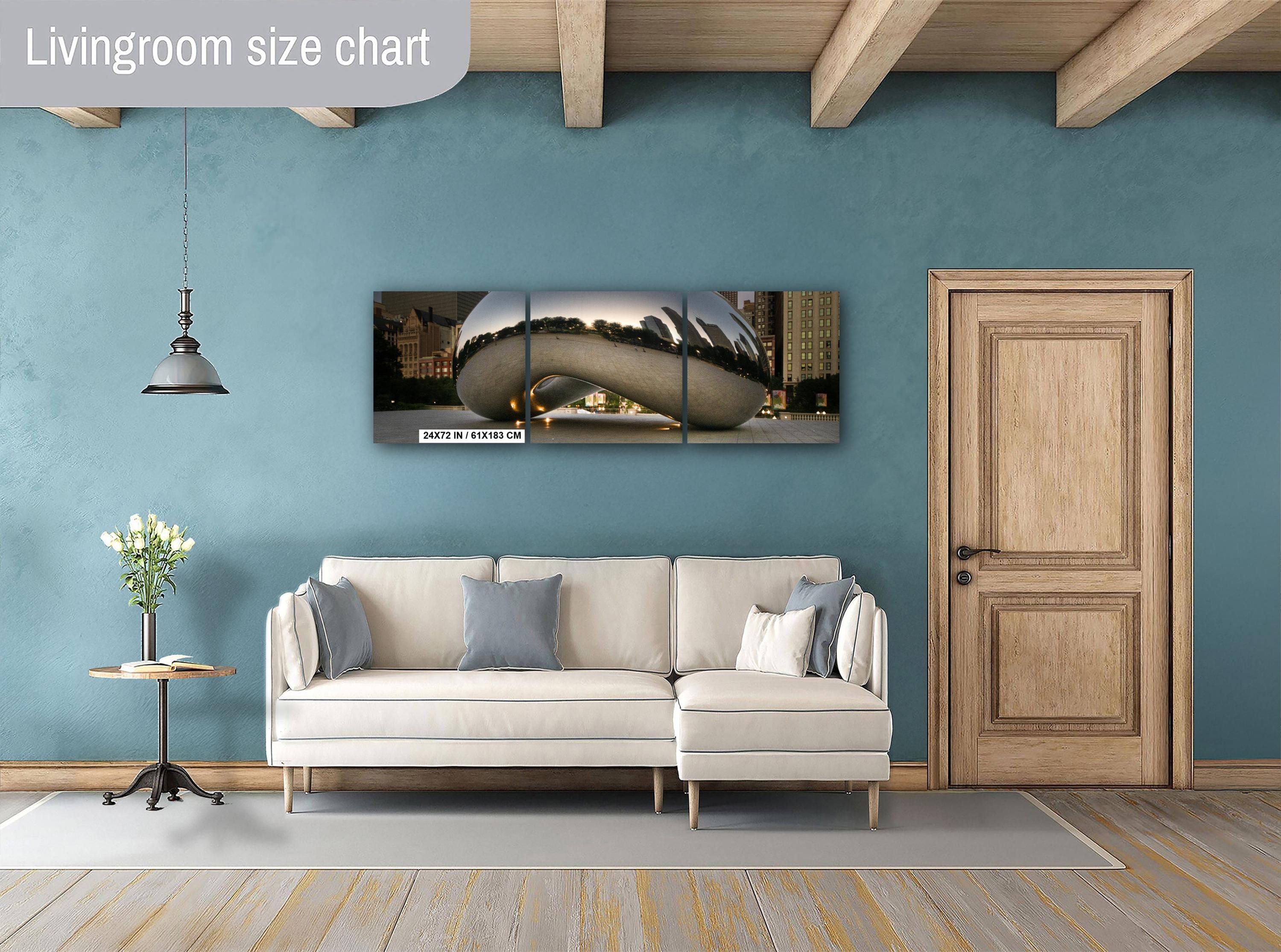 Chicago Bean Print - Modern Sculpture Wall Art | Urban Landmark Photography