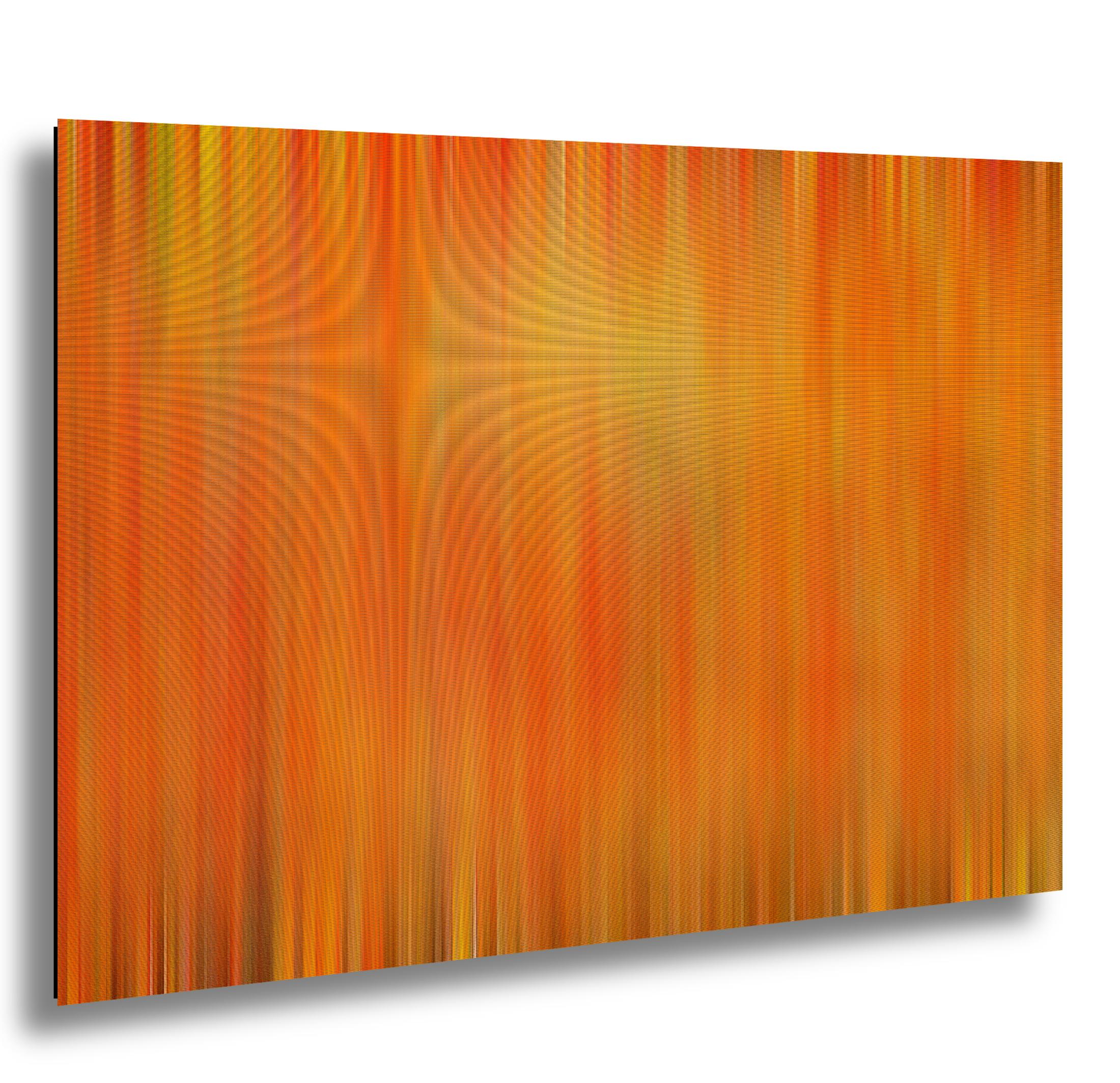 Fall Foliage Art Print – Textured Autumn Photography with Warm Woodland Colors