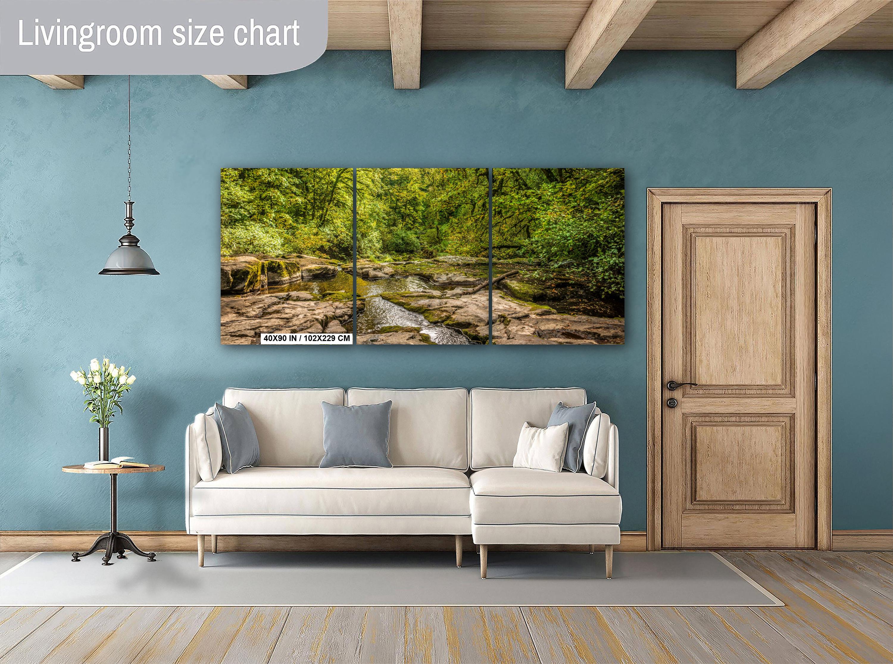 Pacific Northwest Wall Art – Columbia River Gorge Print Featuring Multnomah Falls Photography