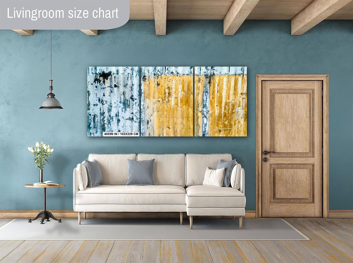 Urban Abstract Wall Art - Modern Abstract Art Geometric Print for Office Decor