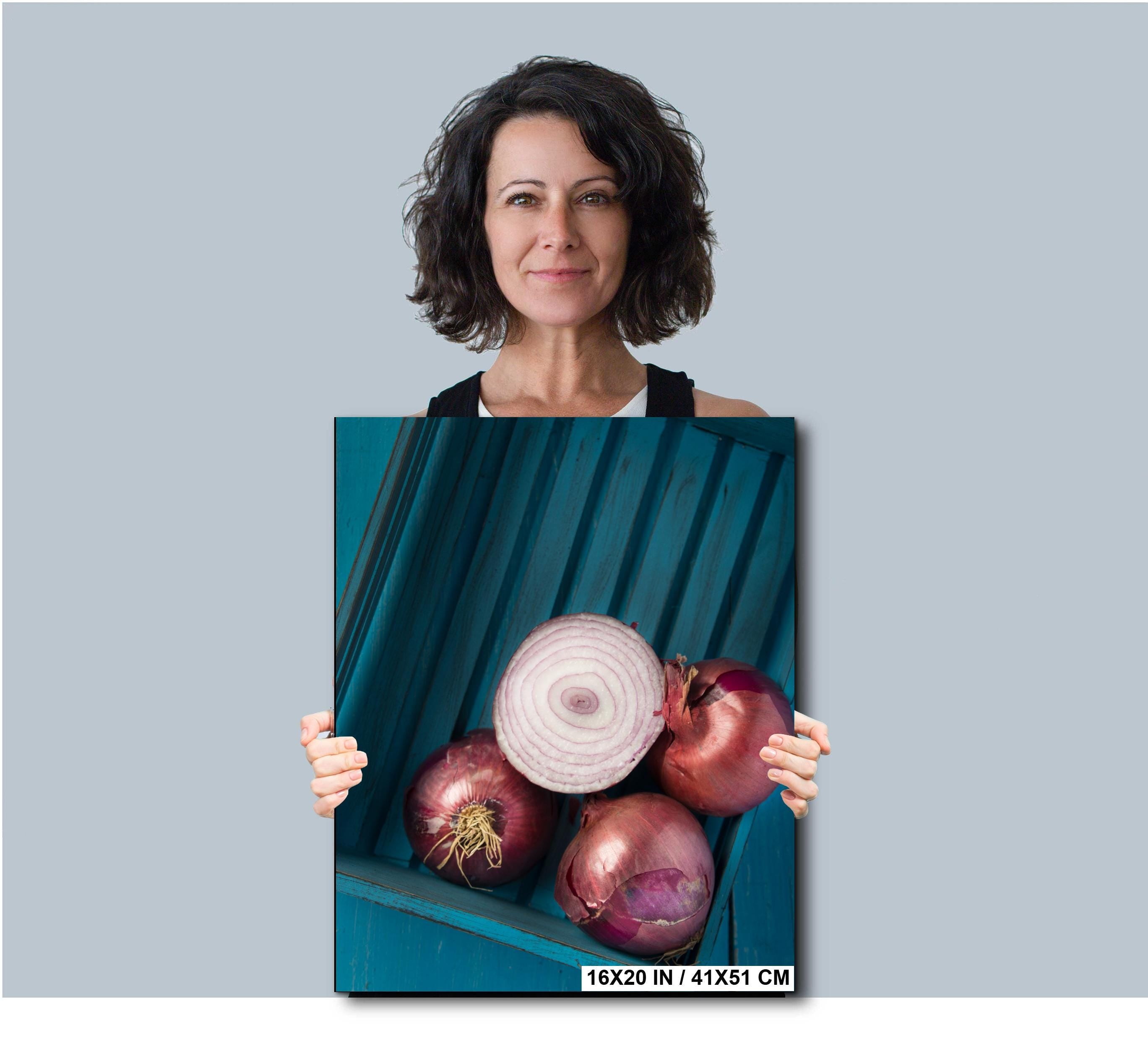 Raw Food Photography Print - Abstract Kitchen Wall Art | Rustic Food Print