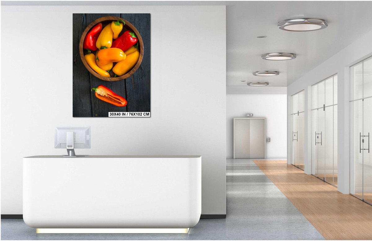 Raw Food Photography Print – Abstract Kitchen Wall Art | Organic Still Life
