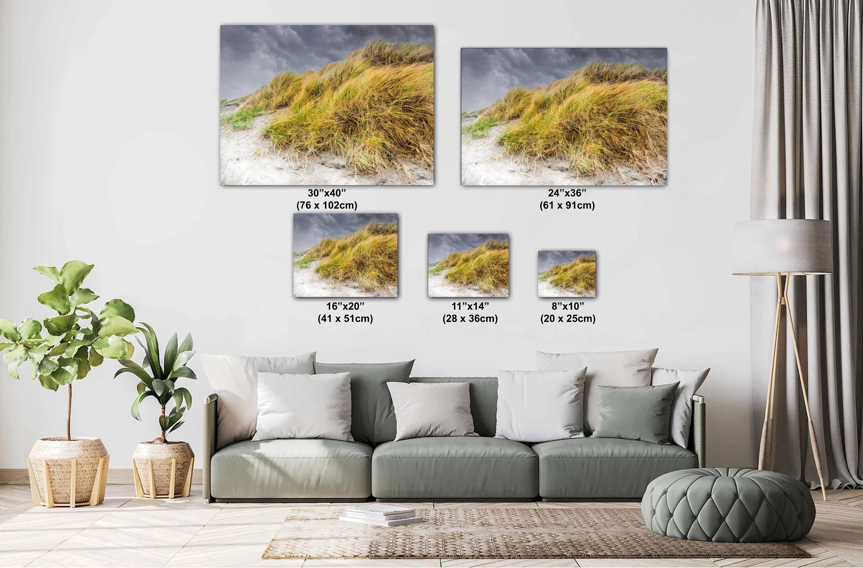Outer Banks Beach Print - Coastal Landscape Art | Nature Wall Decor