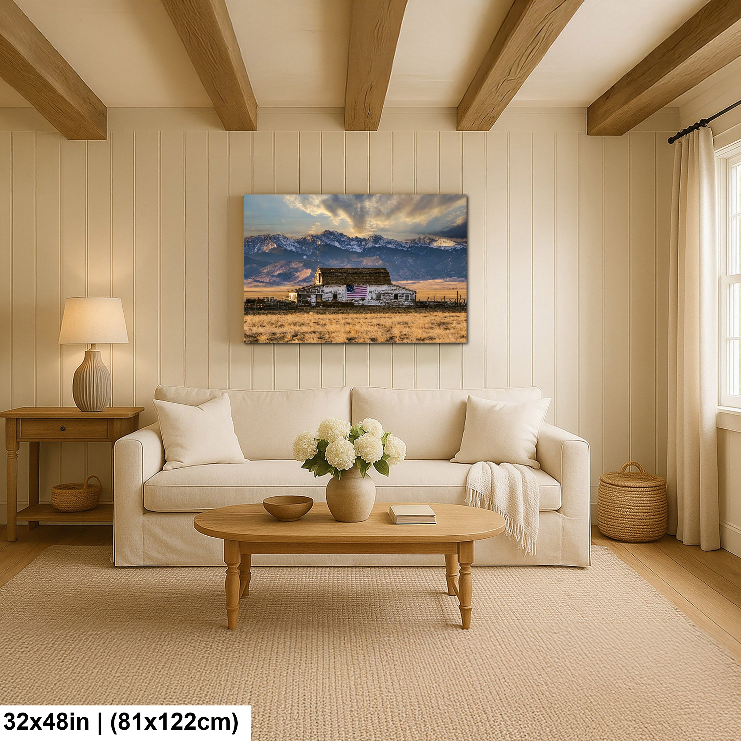 American Barn | American barn on the wind-swept plains of Colorado | Northern Colorado