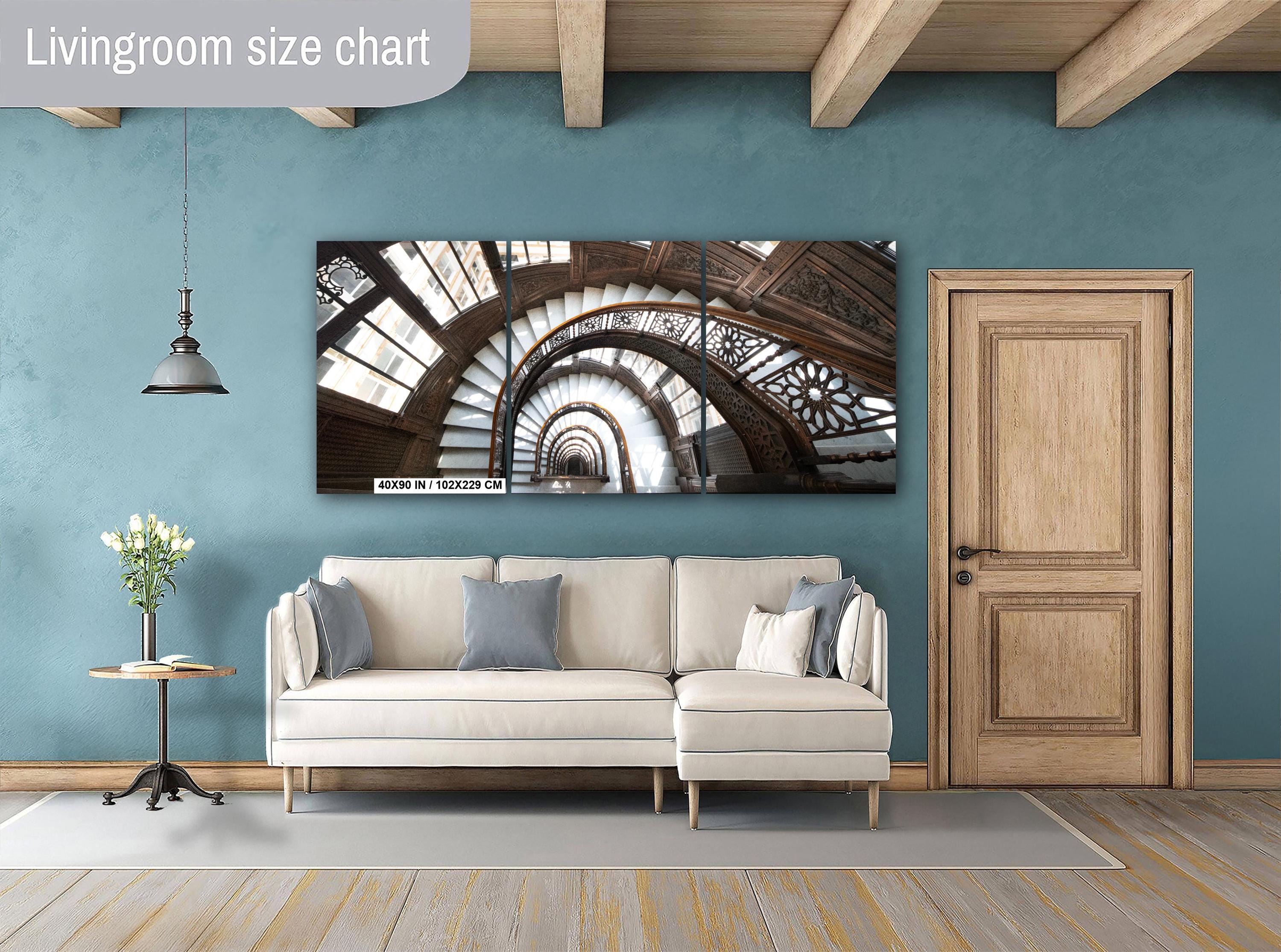 Chicago Architecture Print – Rookery Building Oriole Staircase Spiral Photo Art