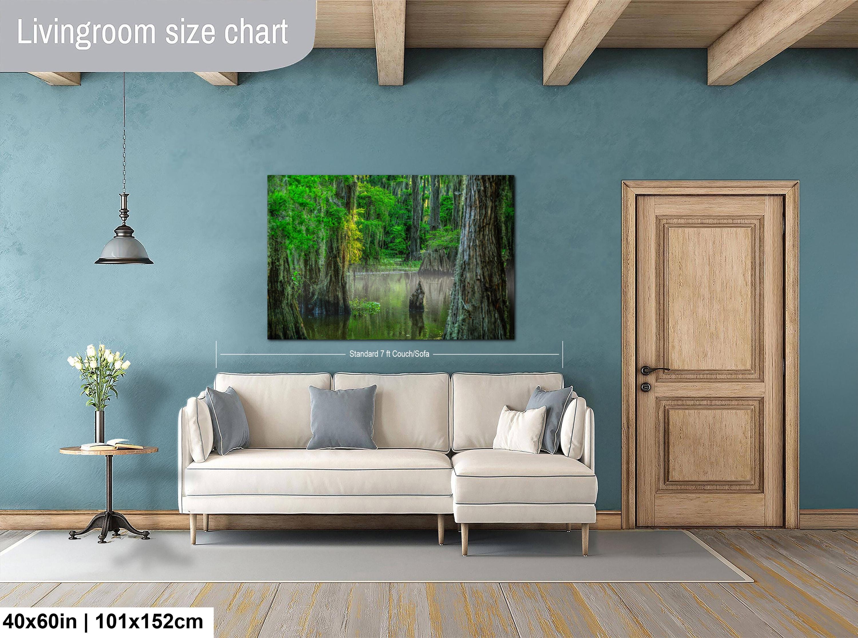 Caddo Lake Wall Art – Nature Photography Print Featuring Cypress Grove Decor