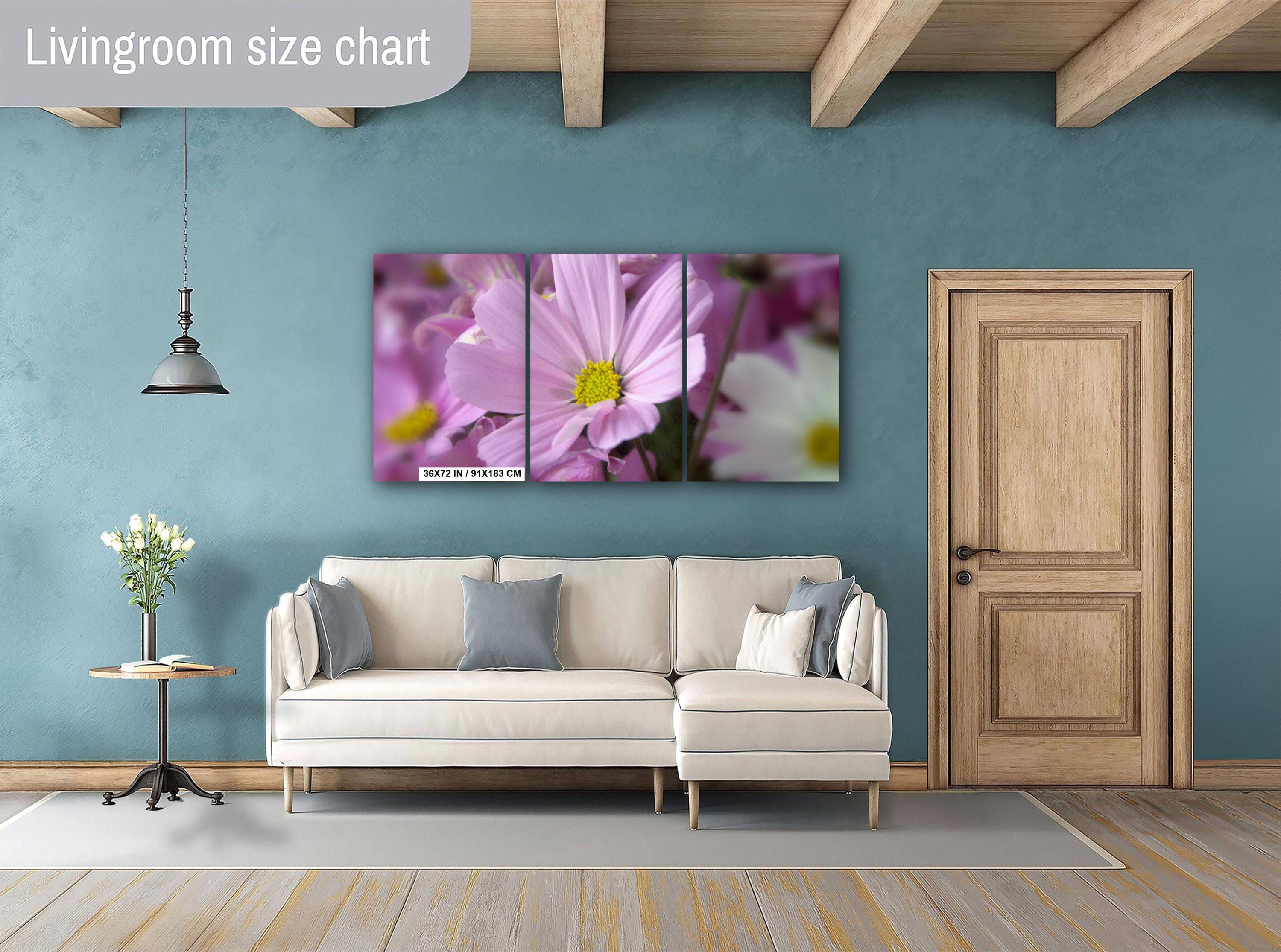 Floral Photography Print - Colorful Flower Wall Art for Living Room & Office Decor