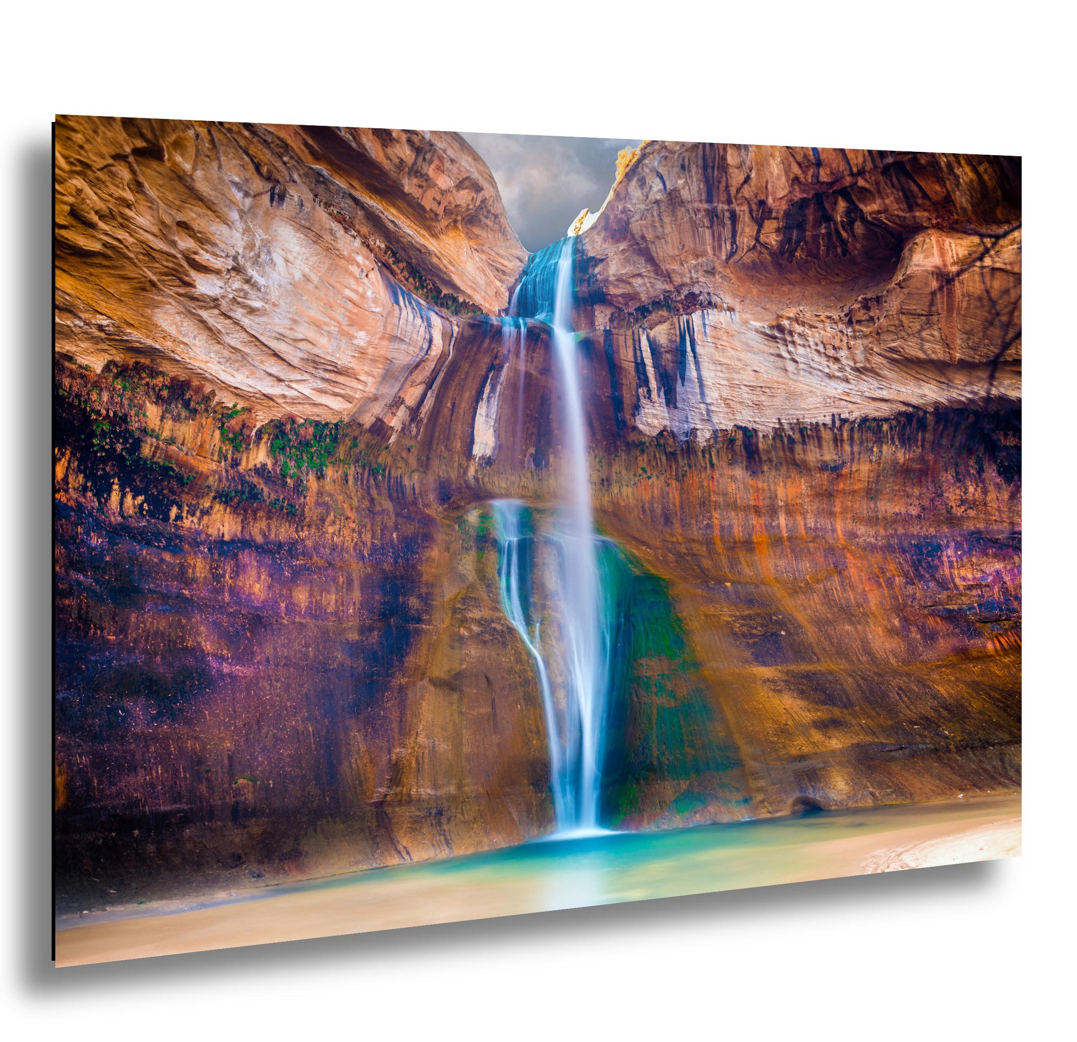Southern Utah Wall Art – Lower Calf Creek Falls Scenic Desert Print on Archival Paper