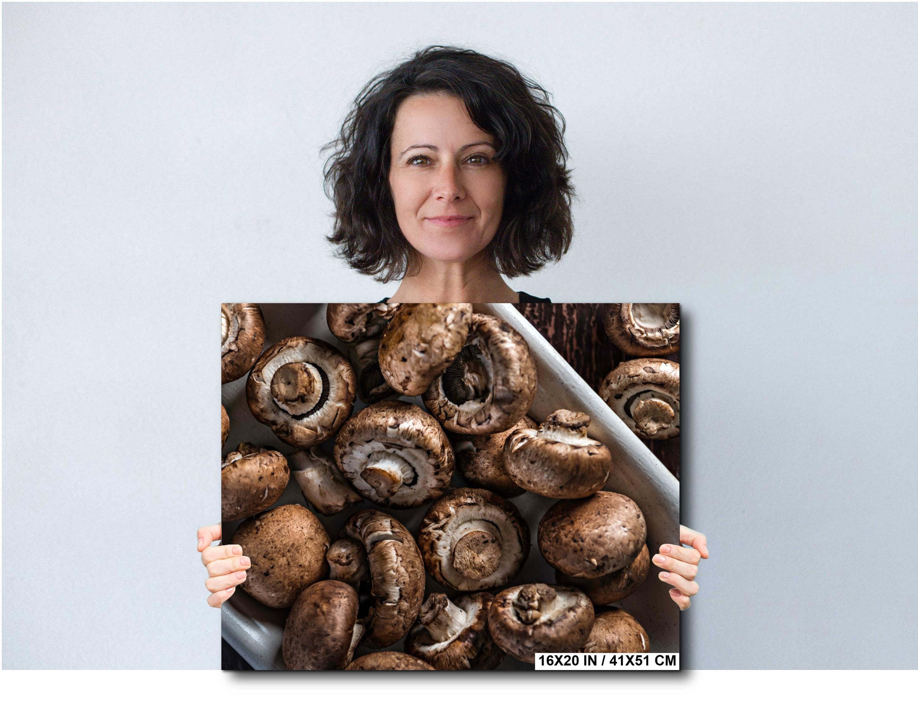 Raw Food Photography Print - Abstract Kitchen Wall Art | Rustic Food Decor