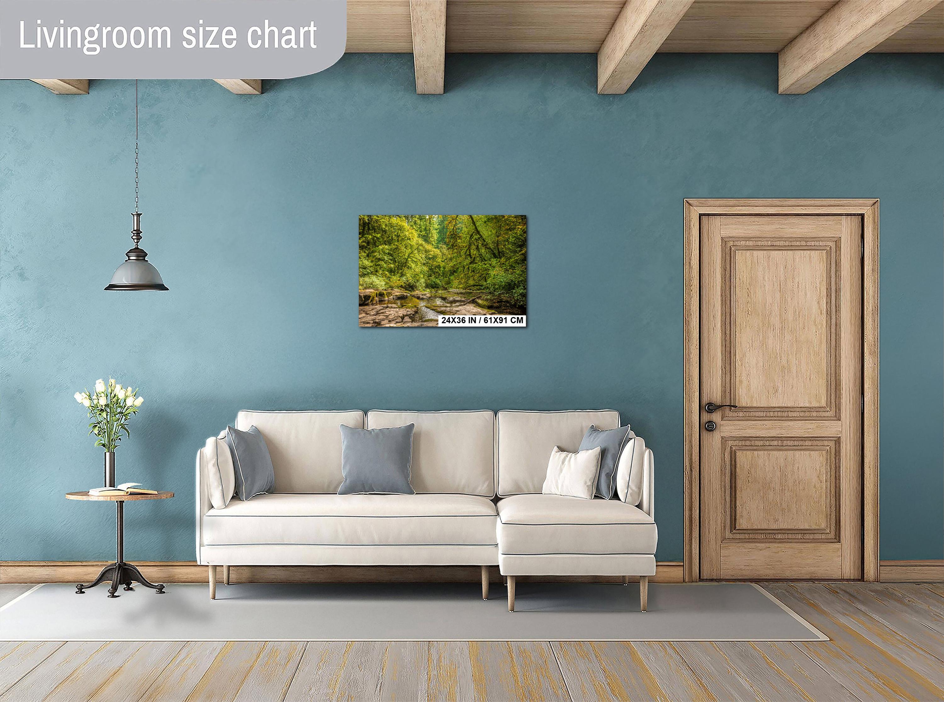 Pacific Northwest Wall Art – Columbia River Gorge Print Featuring Multnomah Falls Photography