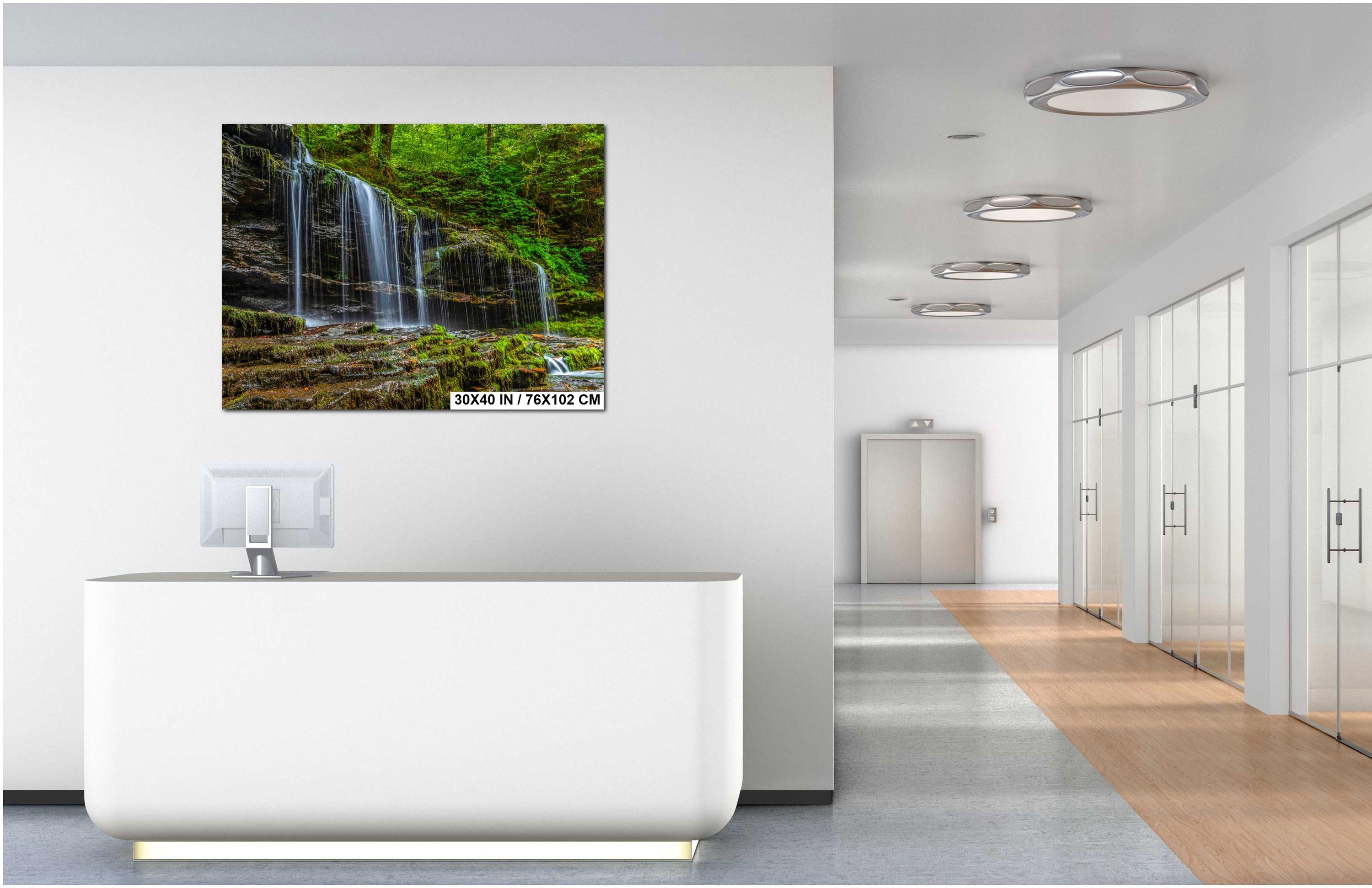 Ricketts Glen Print – Fine Art Waterfall Wall Art on Archival Photo Paper