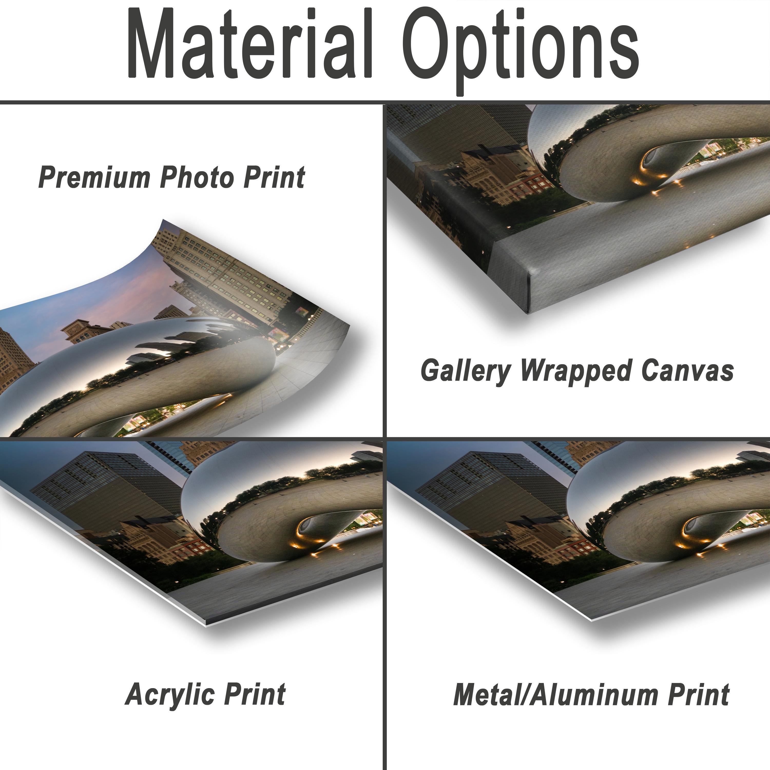 Chicago Bean Print - Modern Sculpture Wall Art | Urban Landmark Photography