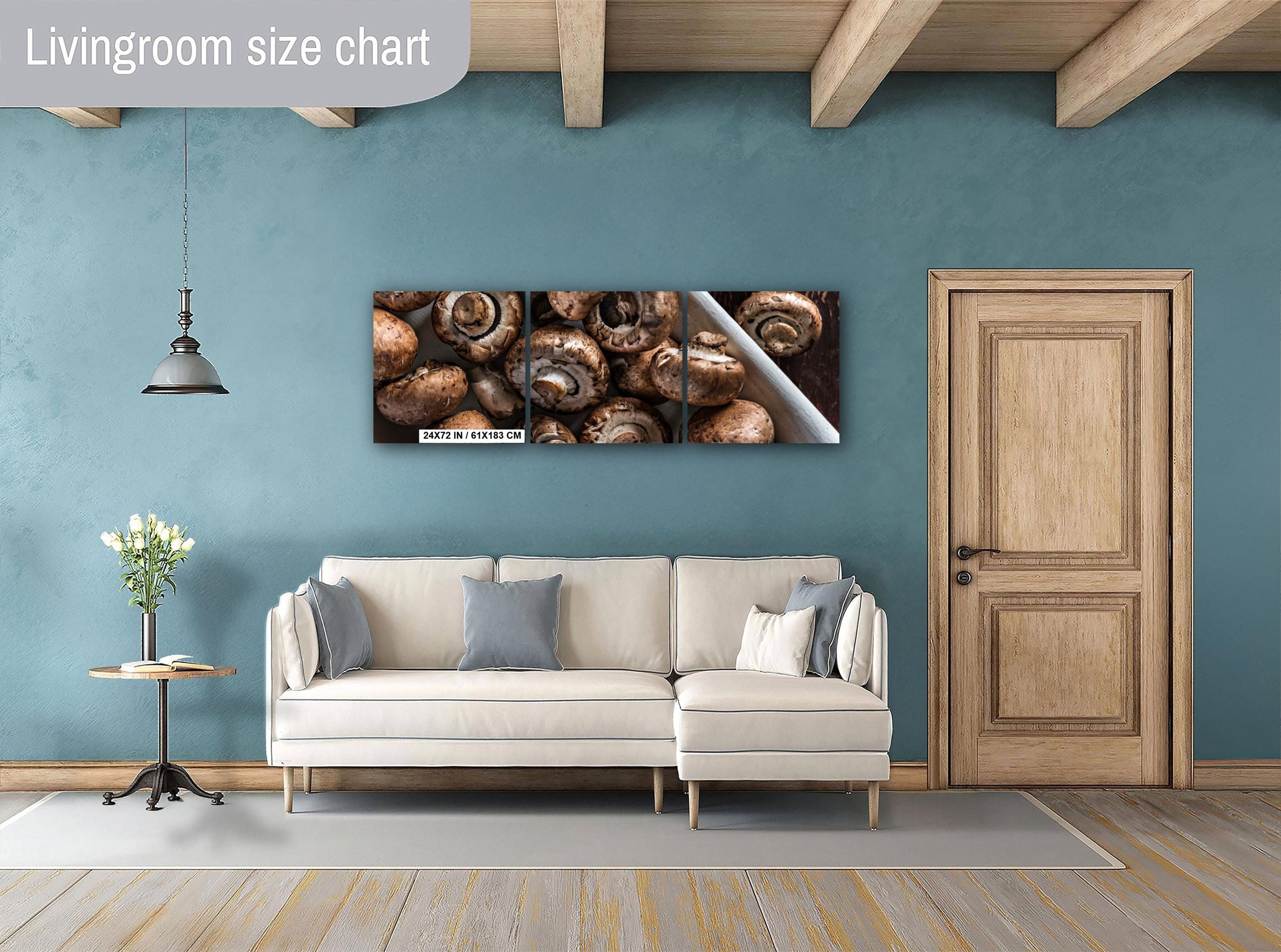 Raw Food Photography Print - Abstract Kitchen Wall Art | Rustic Food Decor