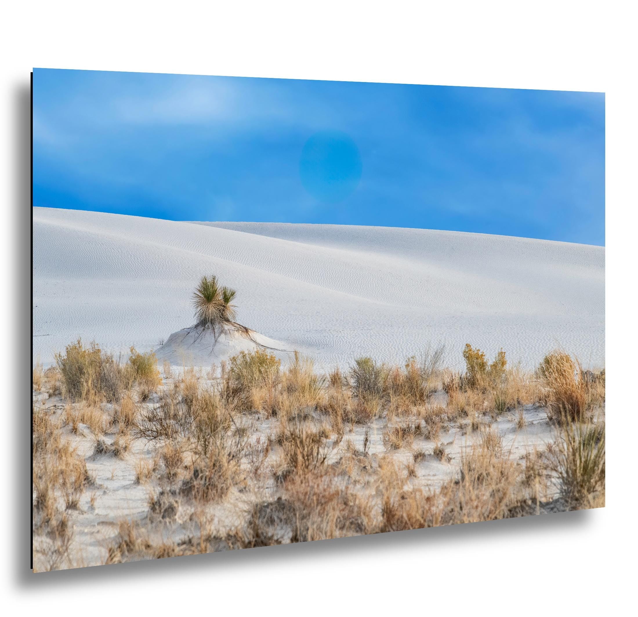 White Sands Art Print – New Mexico Landscape on Archival Paper | Desert Wall Decor