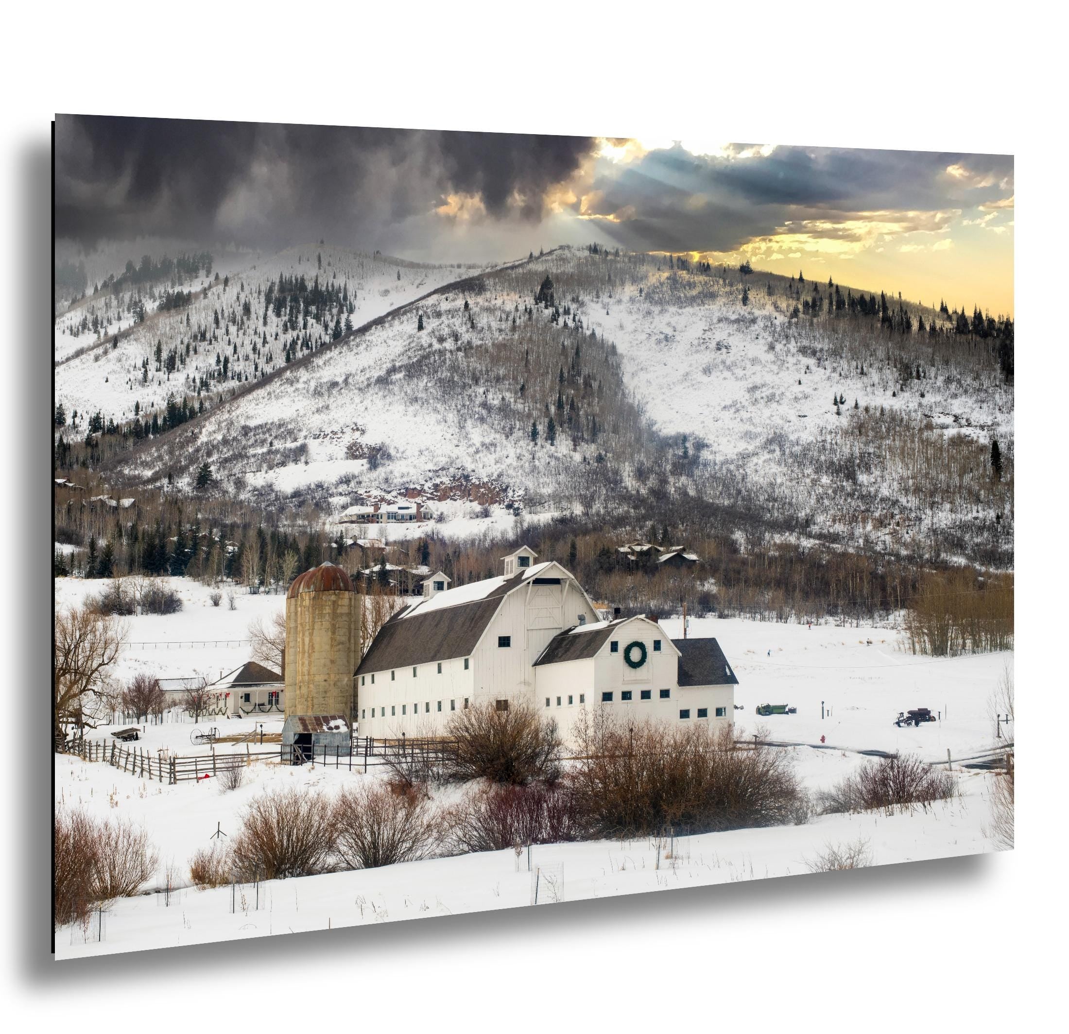 Wasatch Autumn Art - Rocky Mountain Landscape Print | Fall Foliage Wall Art