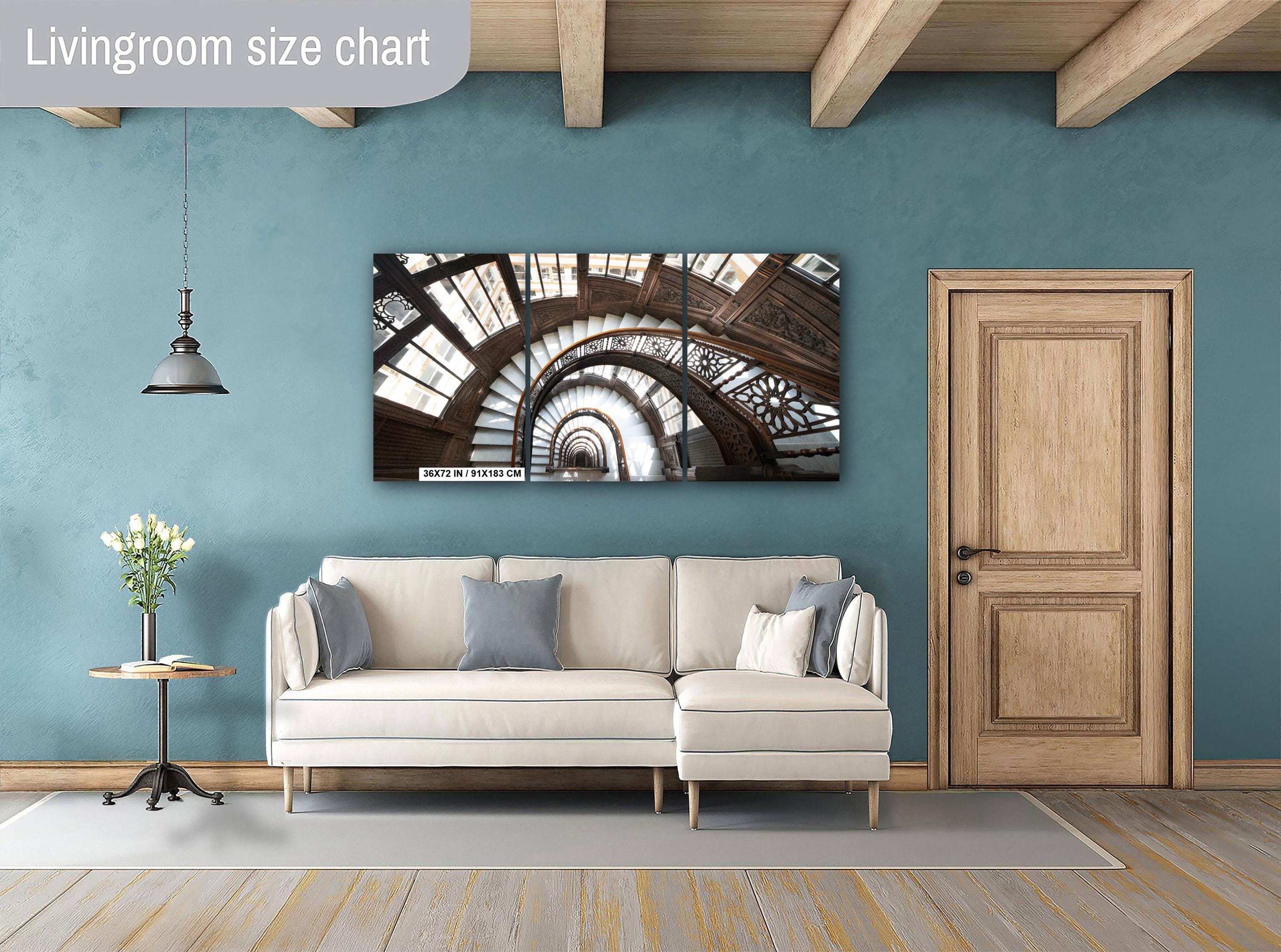 Chicago Architecture Print – Rookery Building Oriole Staircase Spiral Photo Art
