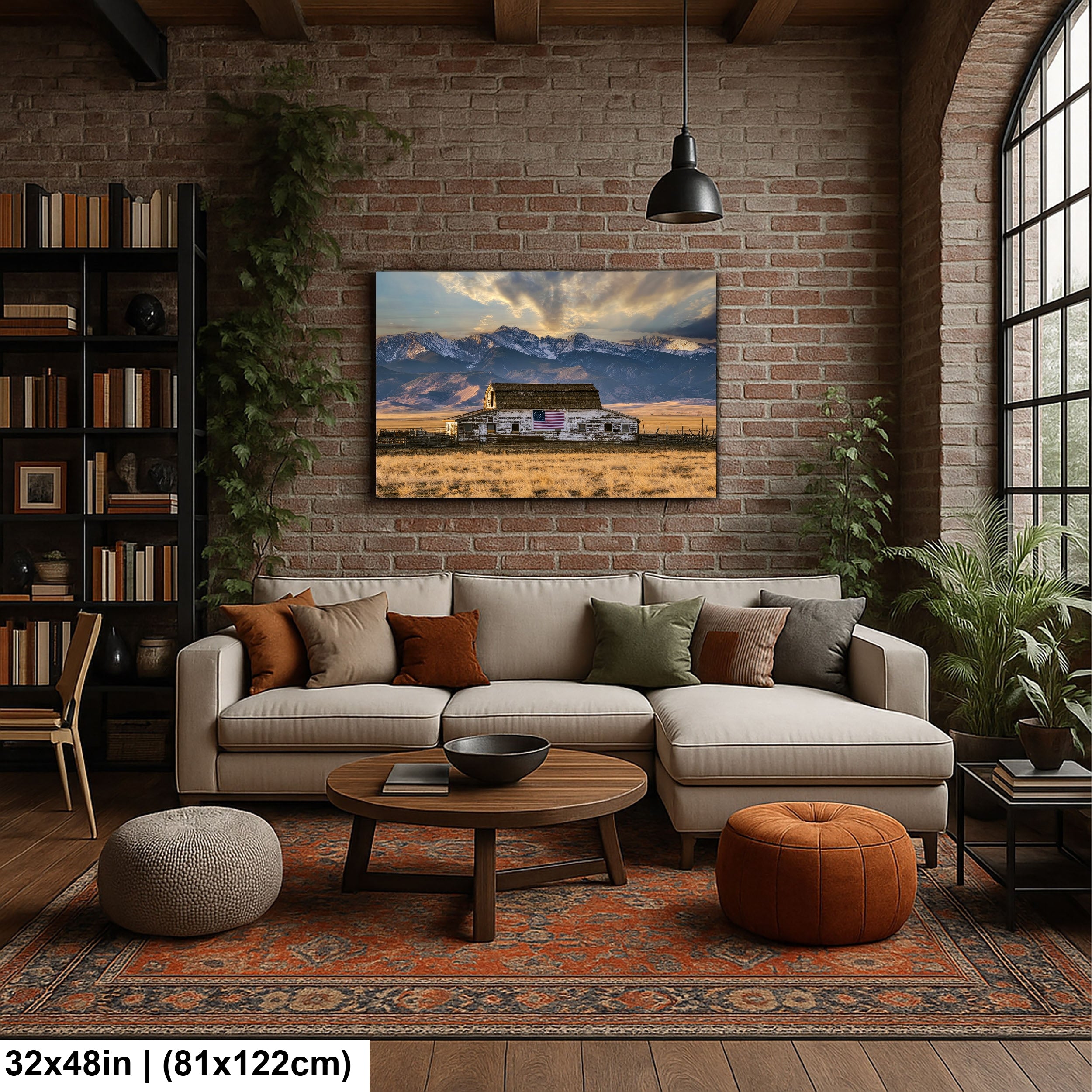 American Barn | American barn on the wind-swept plains of Colorado | Northern Colorado