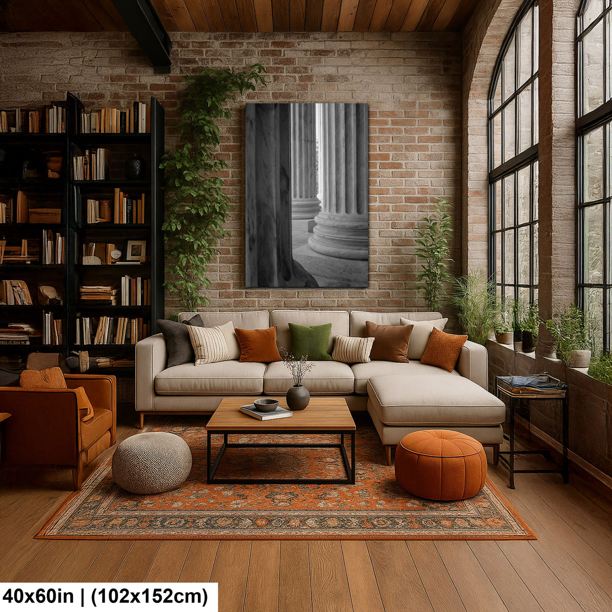 Whispers of Marble — Depth and Contrast in Classical Columns