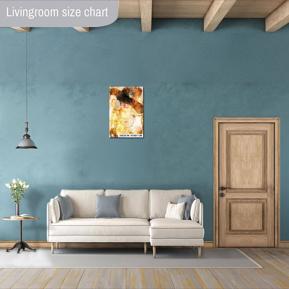 Fine Art Portrait Vintage Hat Print – Classic Portrait Wall Art on Archival Photo Paper