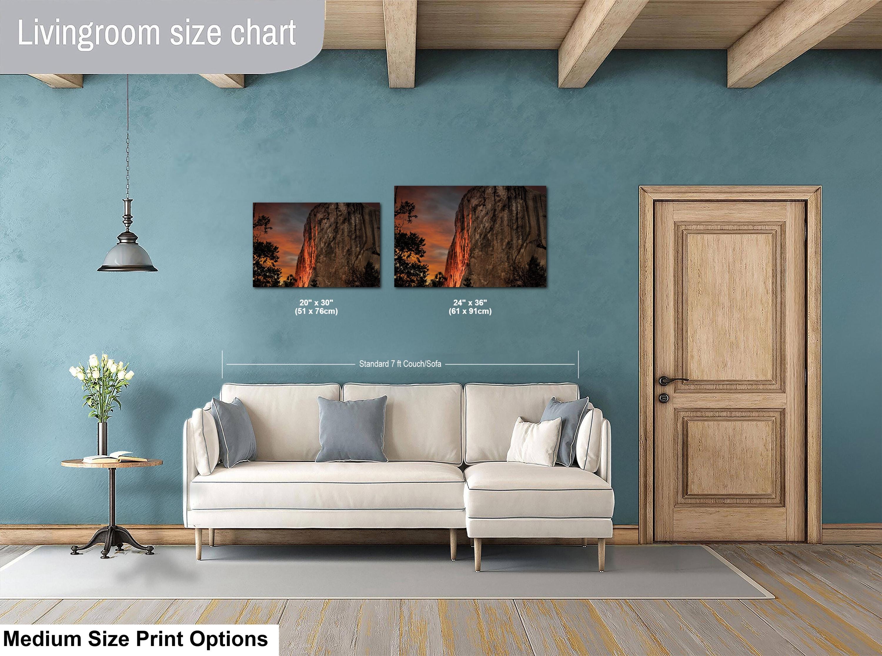 Yosemite Wall Art – El Capitan Print | Winter Landscape Art on Archival Paper