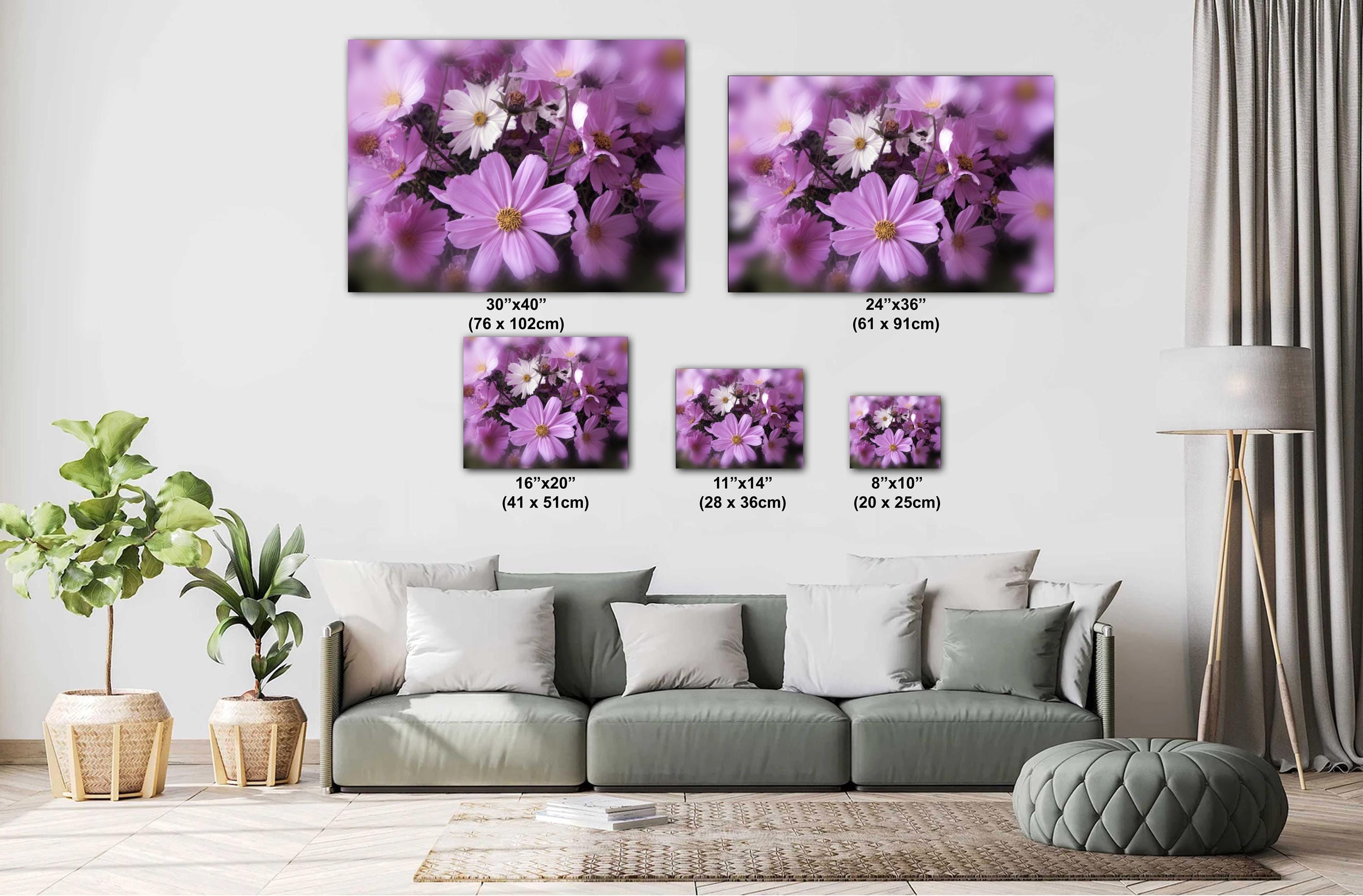 Floral Photography Print – Colorful Botanical Wall Art | Vibrant Flower Decor