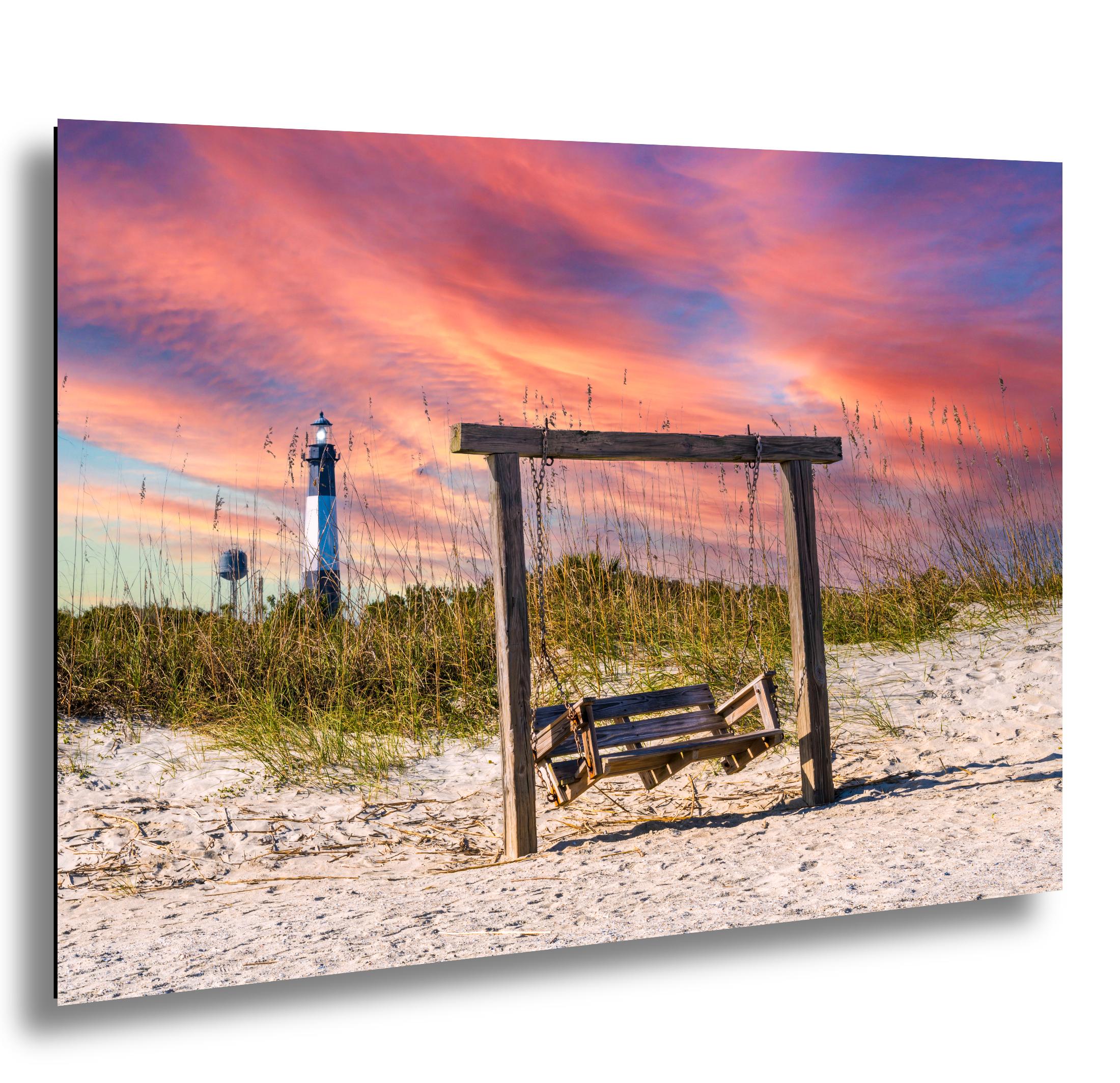Tybee Island Wall Art – Coastal Fine Art Print with Savannah Lighthouse Decor