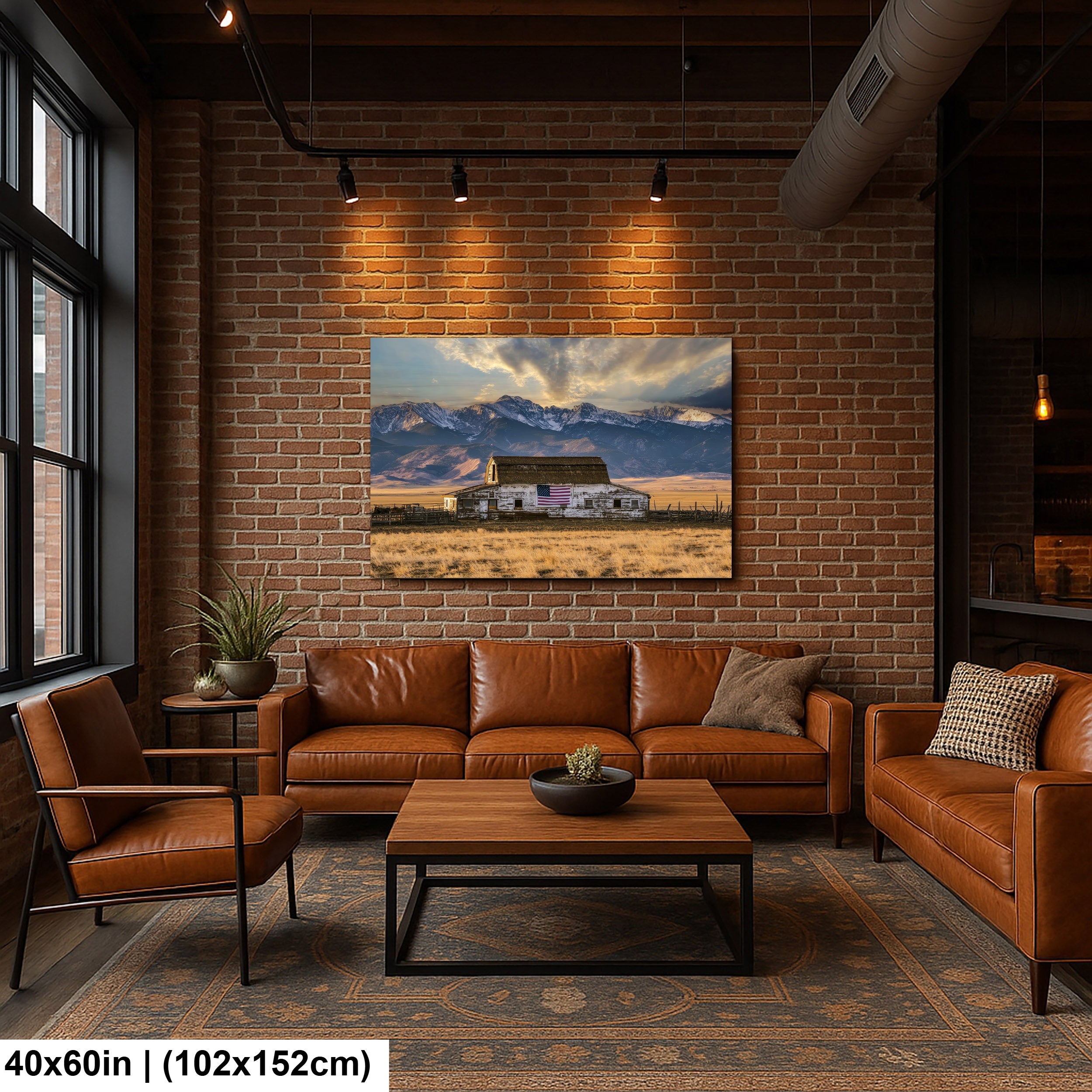 American Barn | American barn on the wind-swept plains of Colorado | Northern Colorado