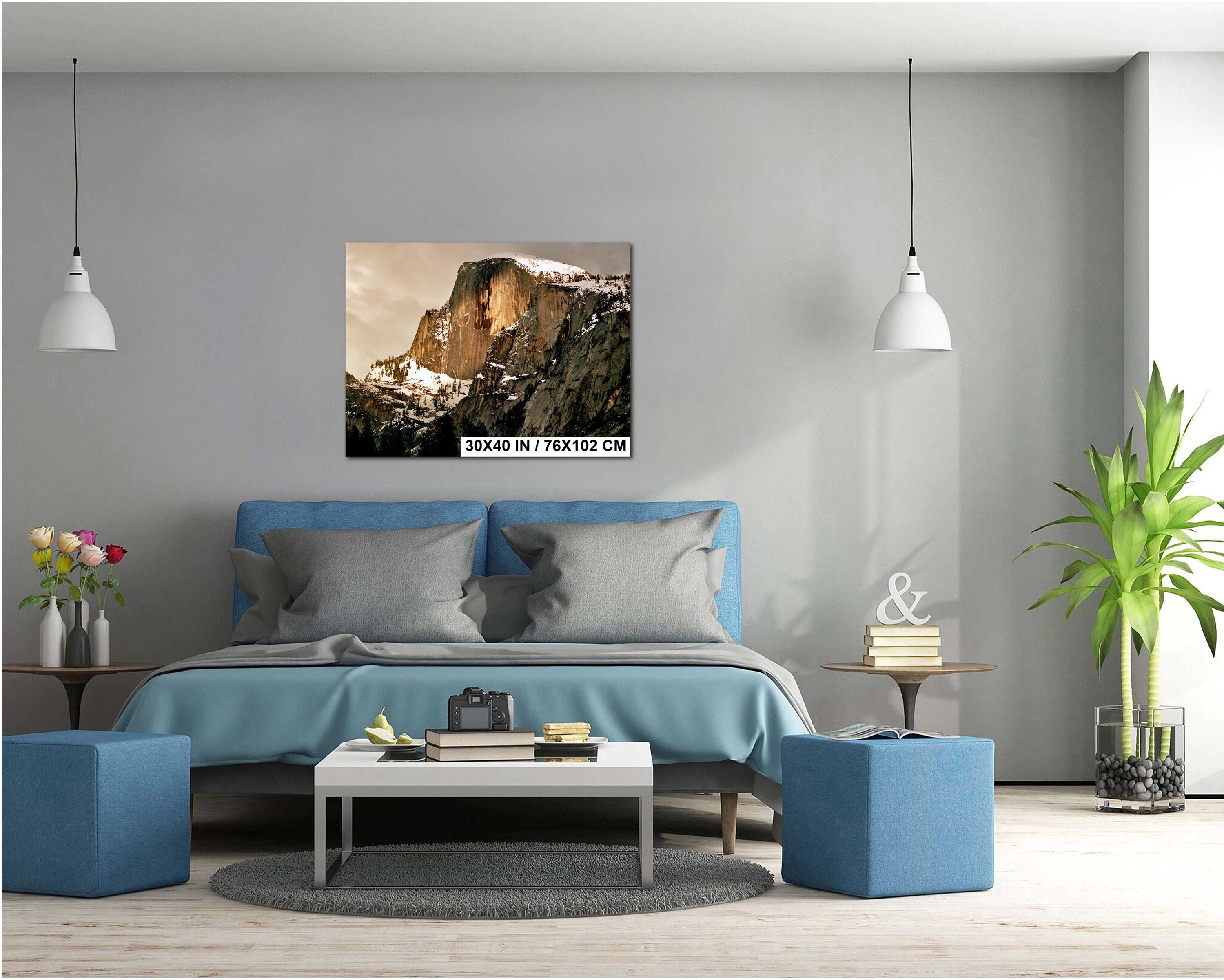 Yosemite Half Dome Print – Winter Landscape Art | Scenic Mountain Photography