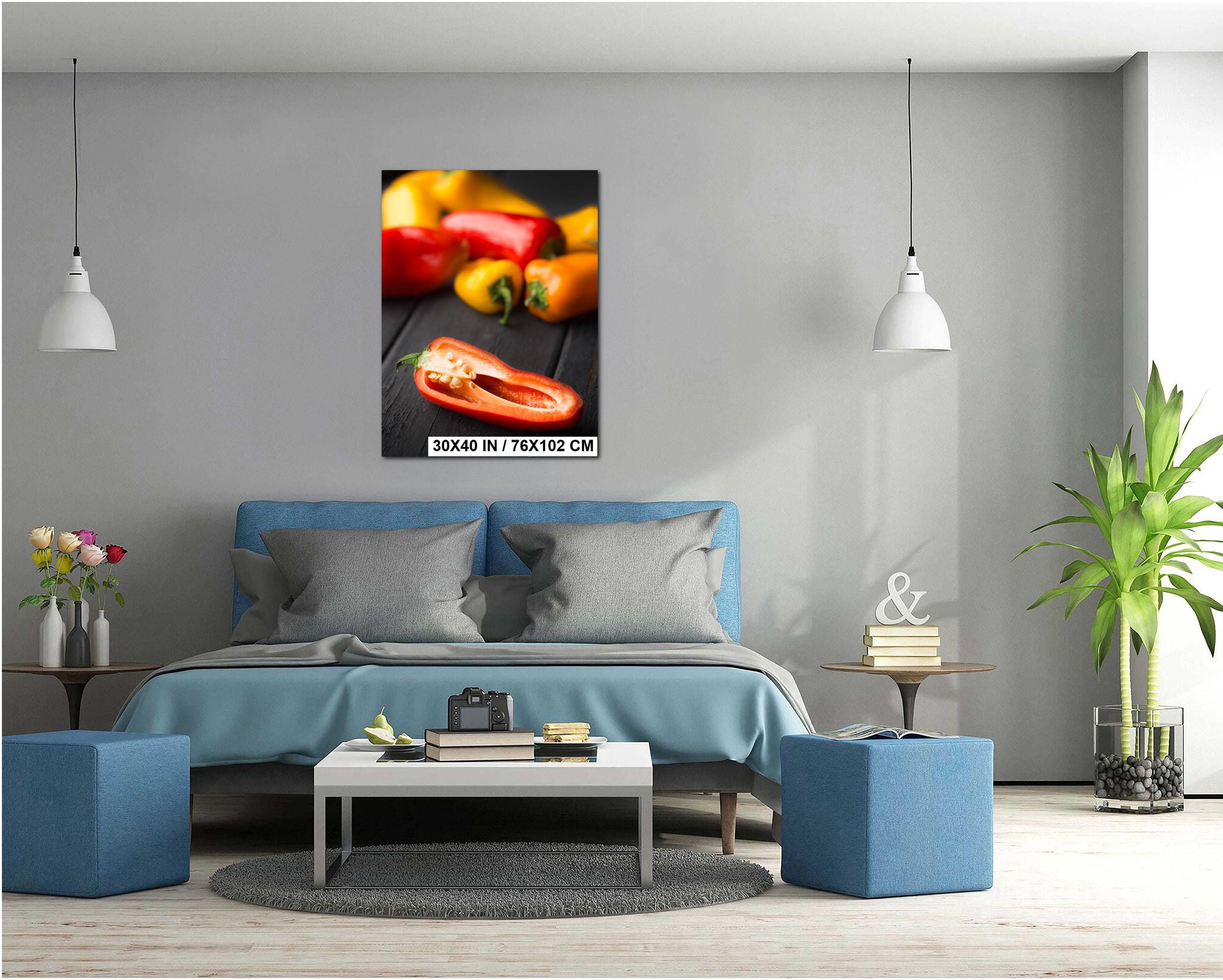 Raw Food Photography Print – Abstract Food Art | Kitchen Wall Decor