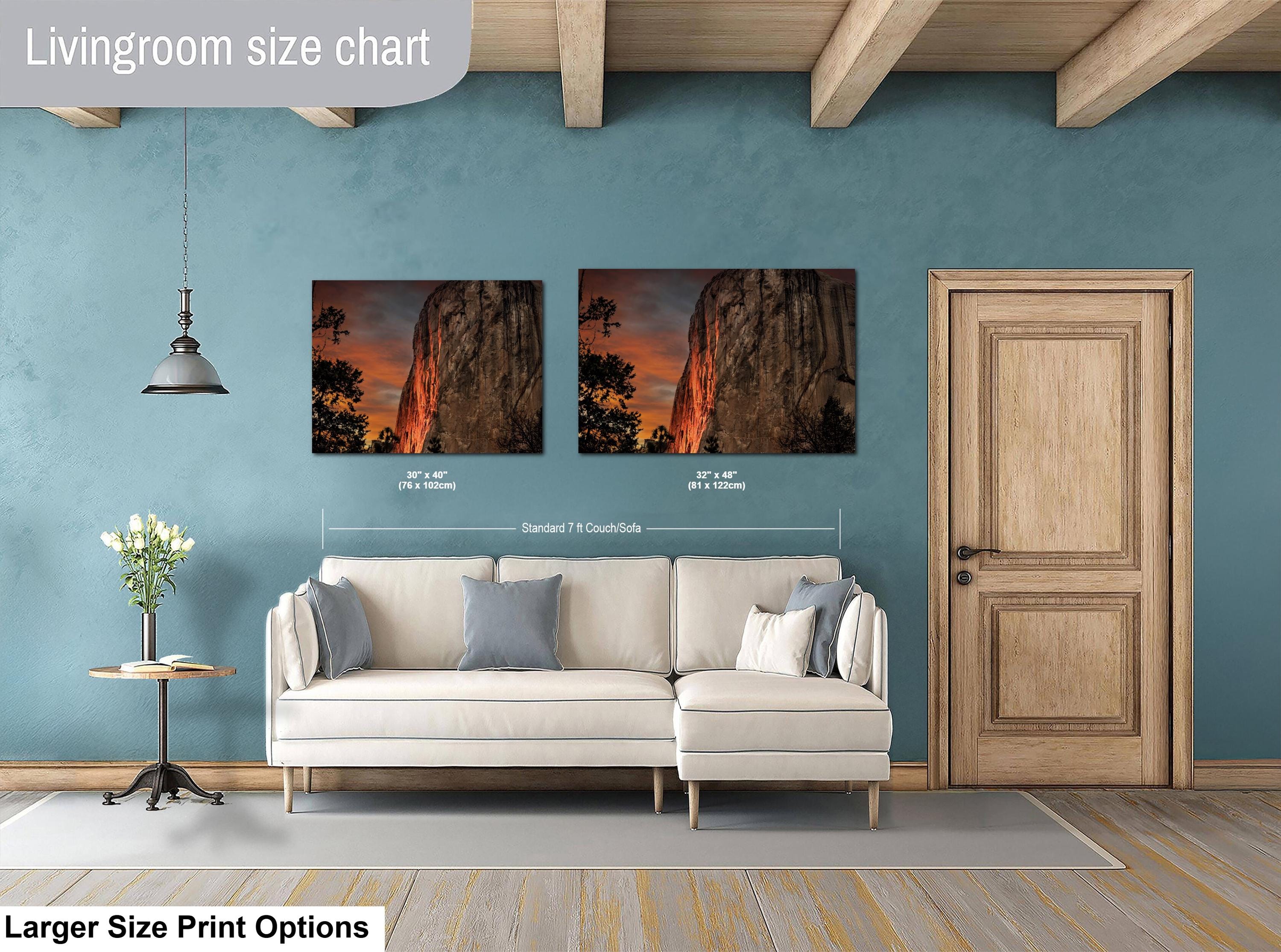 Yosemite Wall Art – El Capitan Print | Winter Landscape Art on Archival Paper