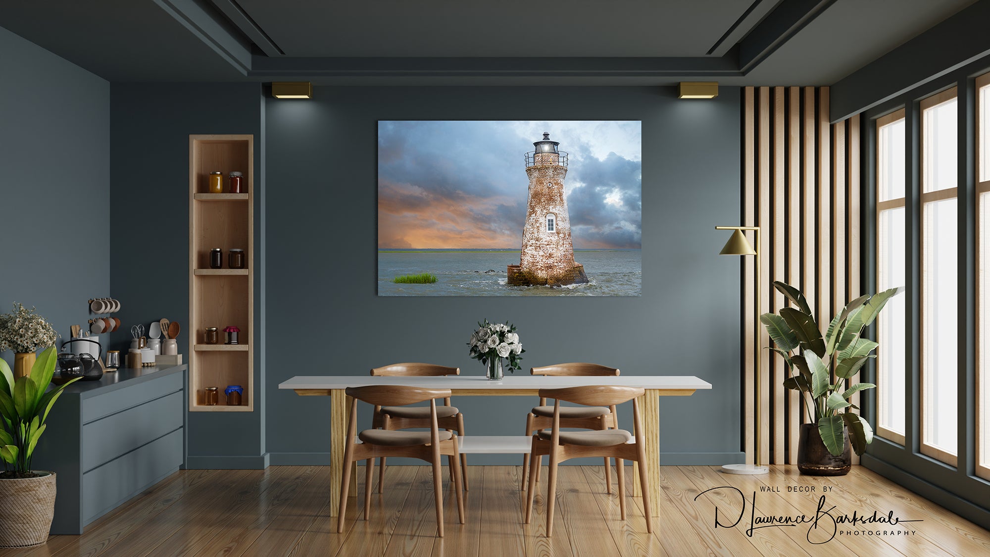Cockspur Lighthouse | The Last Lighthouse Standing Under a Storm-Swept Sky | Savannah GA