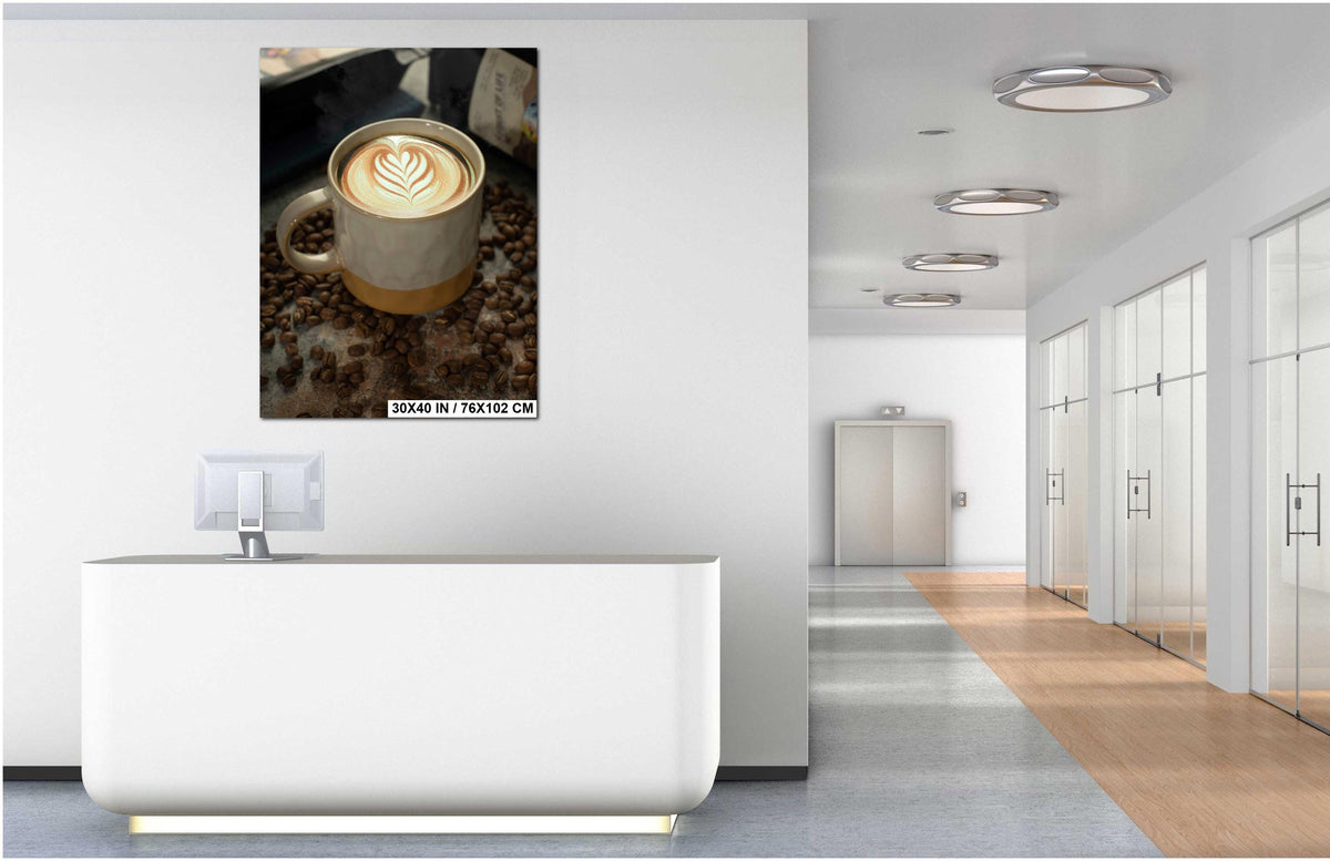 Coffee Wall Art – Still Life Coffee Photography Print for Restaurant & Home Decor