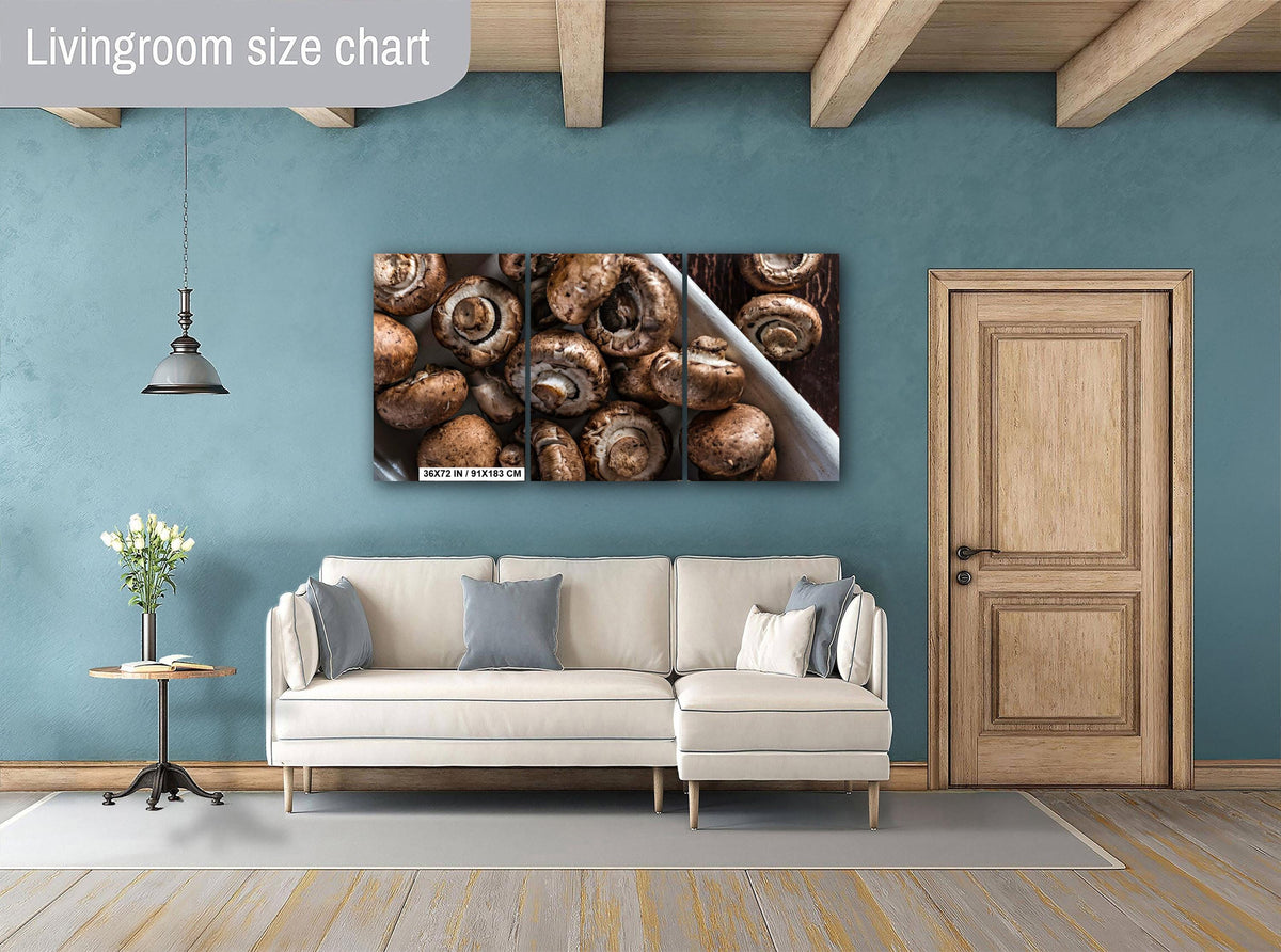 Raw Food Photography Print – Abstract Food Art | Rustic Kitchen Wall Decor