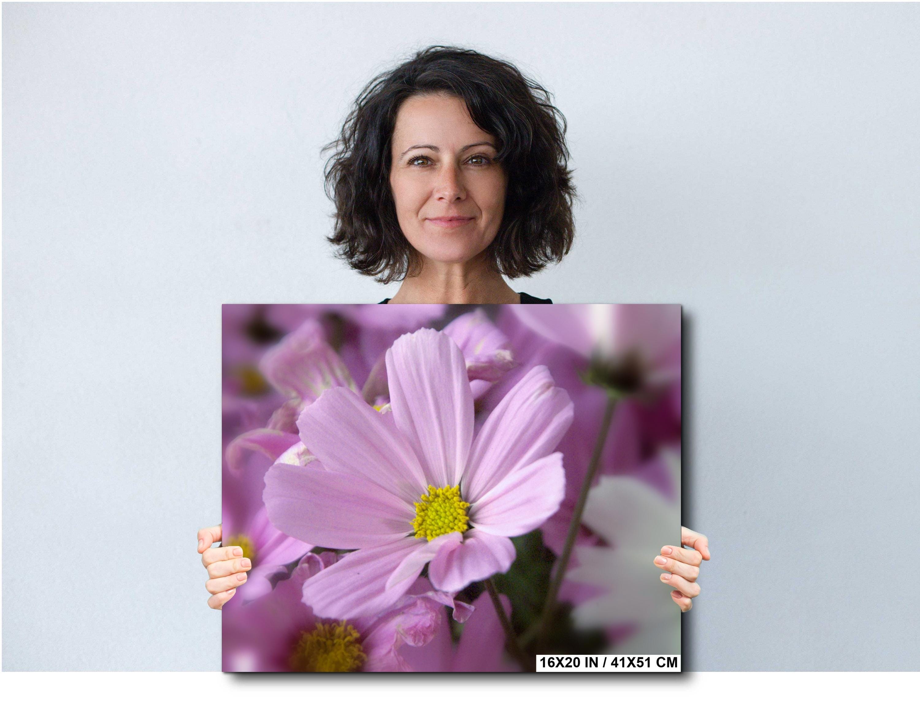 Floral Photography Print - Colorful Flower Wall Art for Living Room & Office Decor