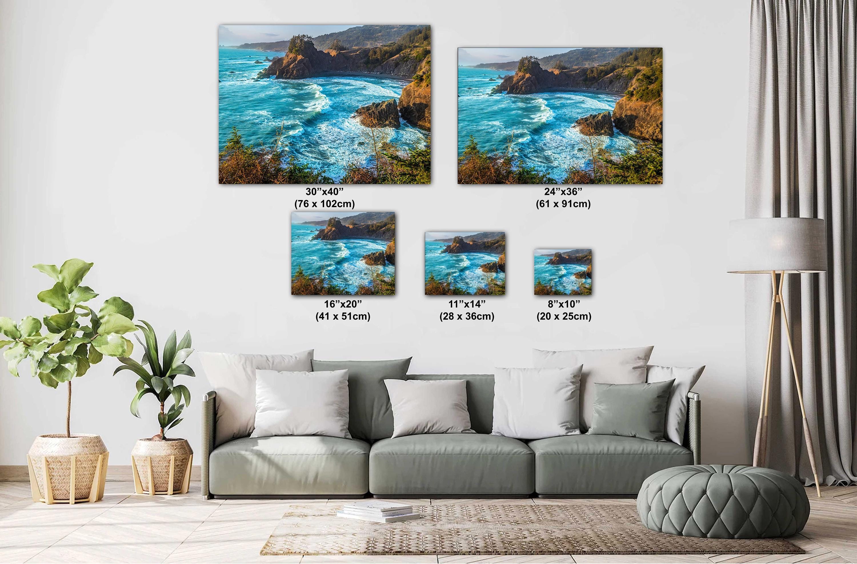 Oregon Coast Photography Print - Pacific Northwest Wall Art Featuring Sea Stack Landscape