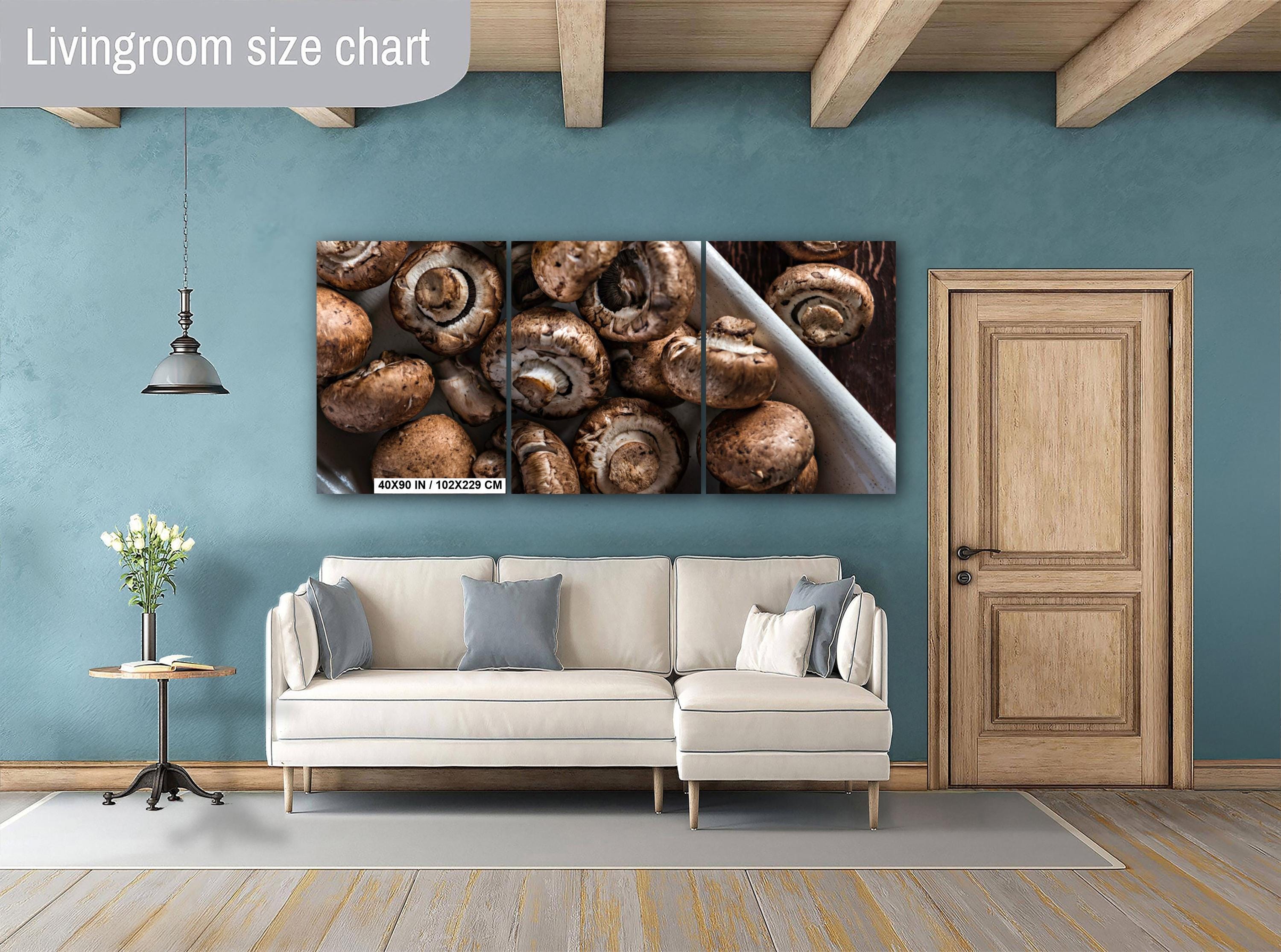 Raw Food Photography Print - Abstract Kitchen Wall Art | Rustic Food Decor
