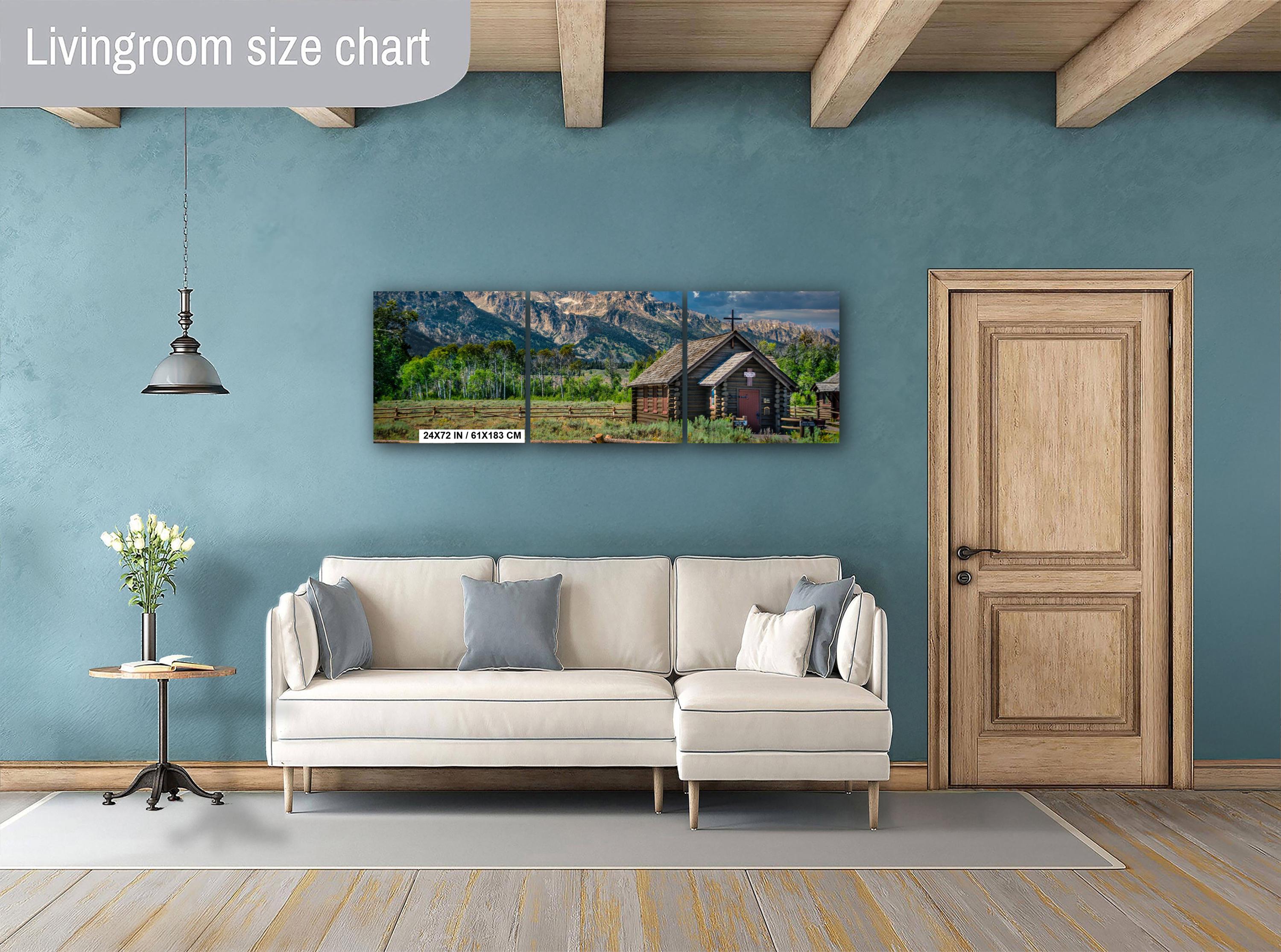 Wyoming Landscape Photography - Grand Teton Wall Art | Rustic Cabin Artwork