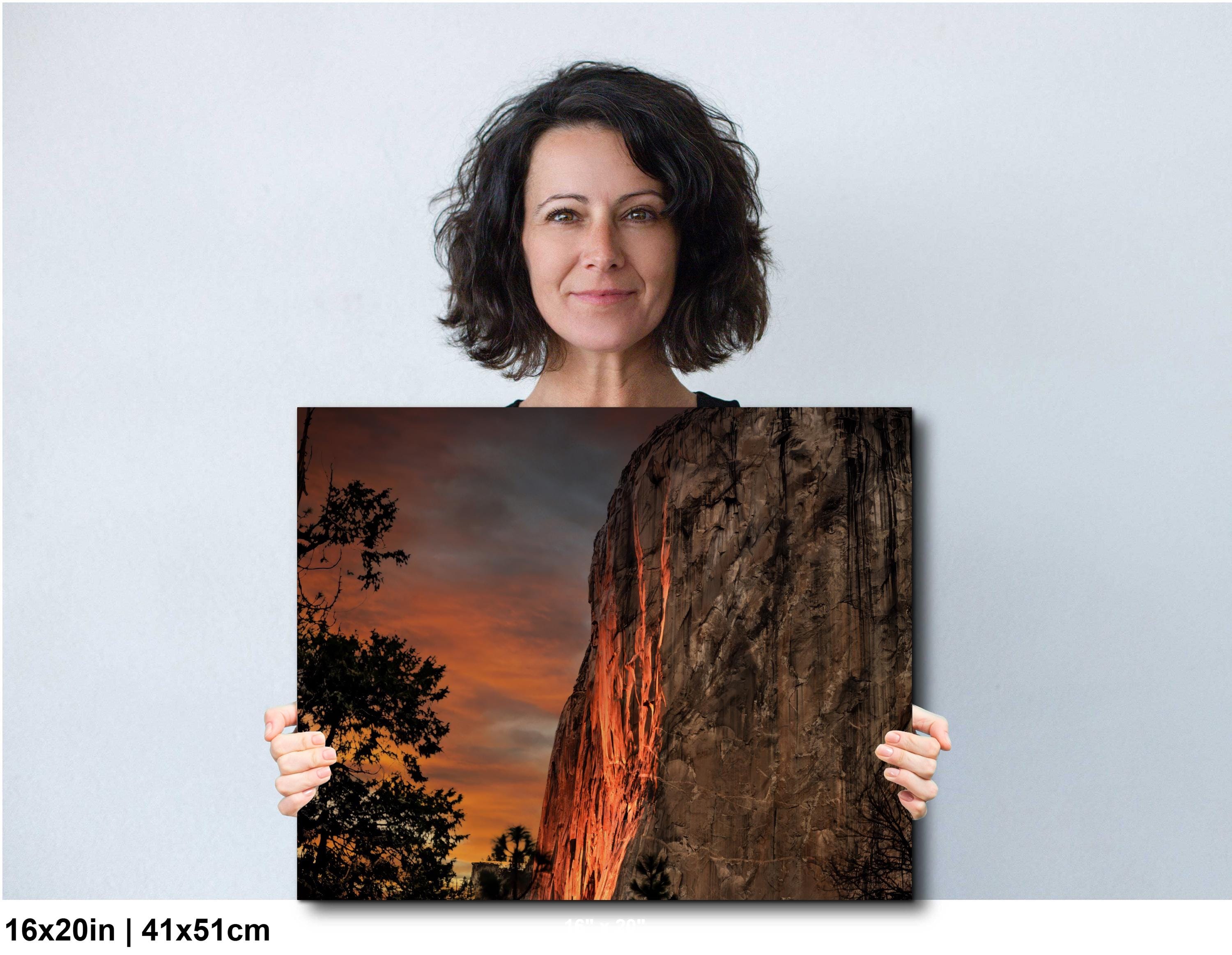 Yosemite Wall Art – El Capitan Print | Winter Landscape Art on Archival Paper