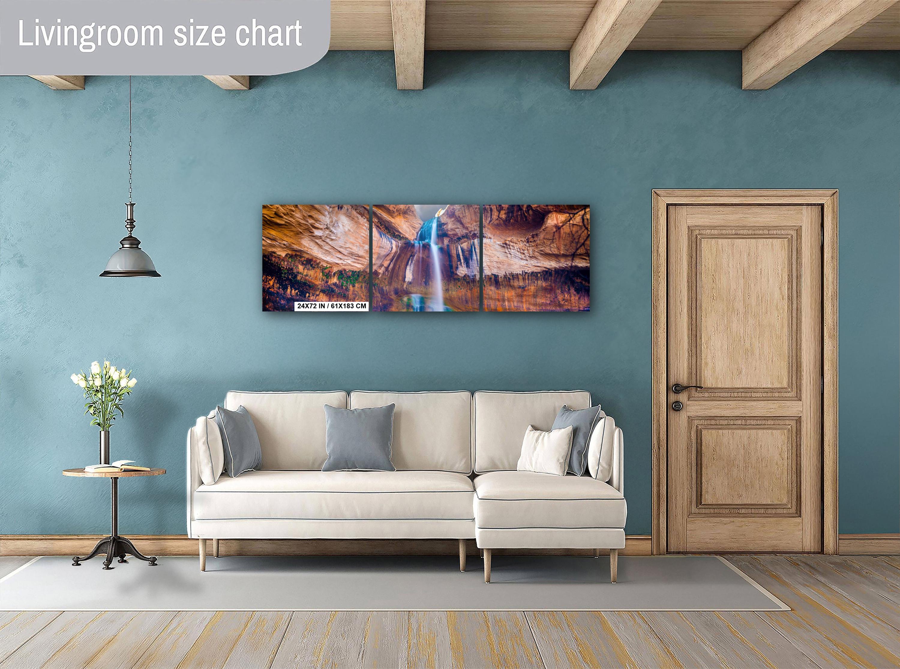 Southern Utah Wall Art – Lower Calf Creek Falls Scenic Desert Print on Archival Paper