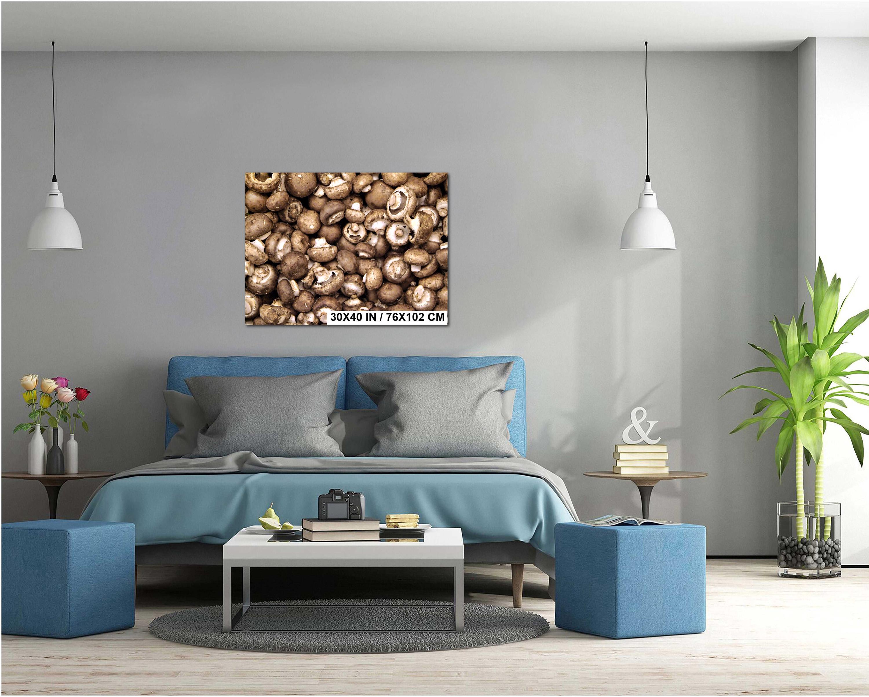 Raw Food Photography Print – Abstract Kitchen Wall Art With Colorful Produce