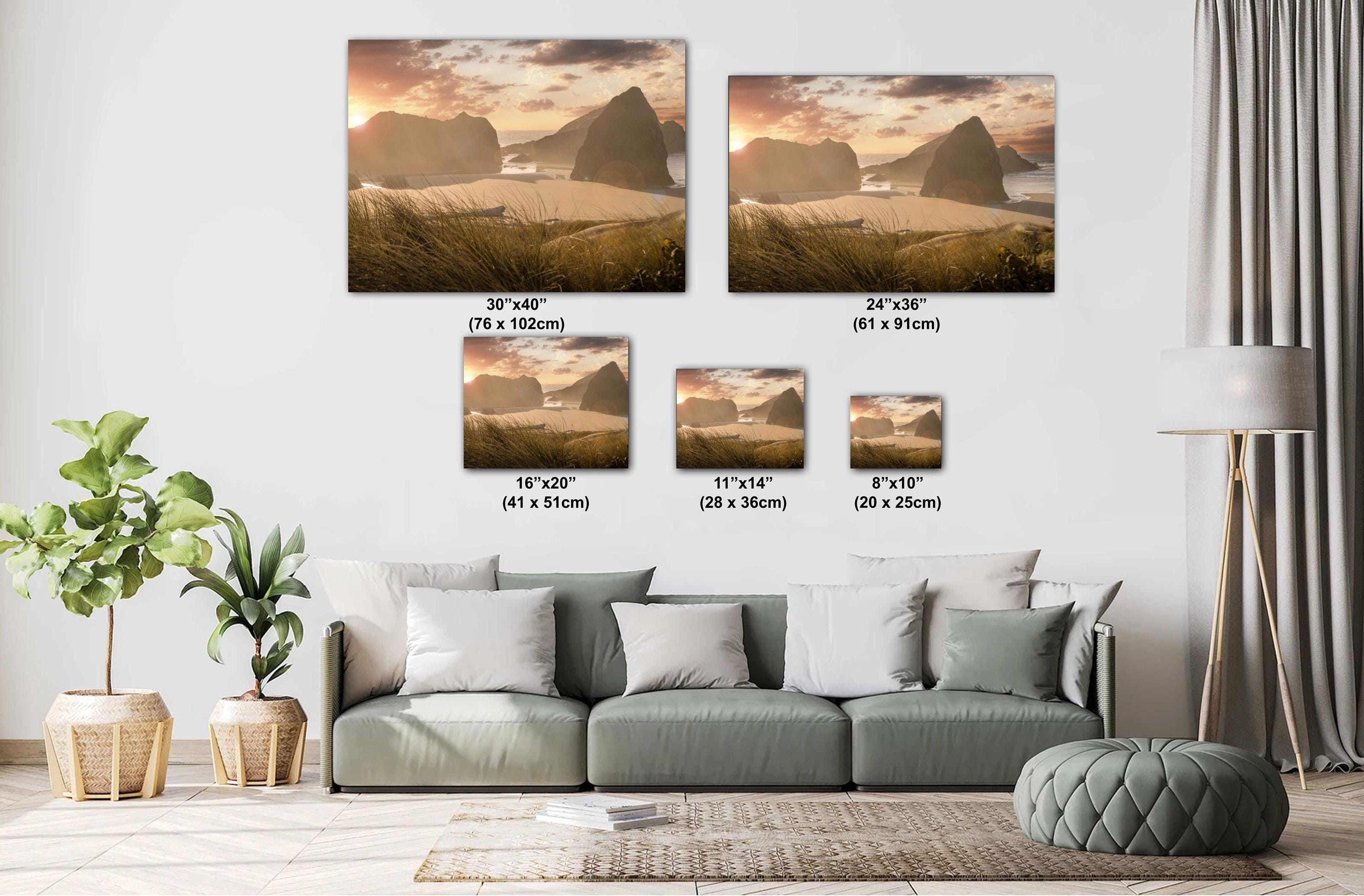 Oregon Coast Photography Print - Pacific Northwest Wall Art | Coastal Nature Decor
