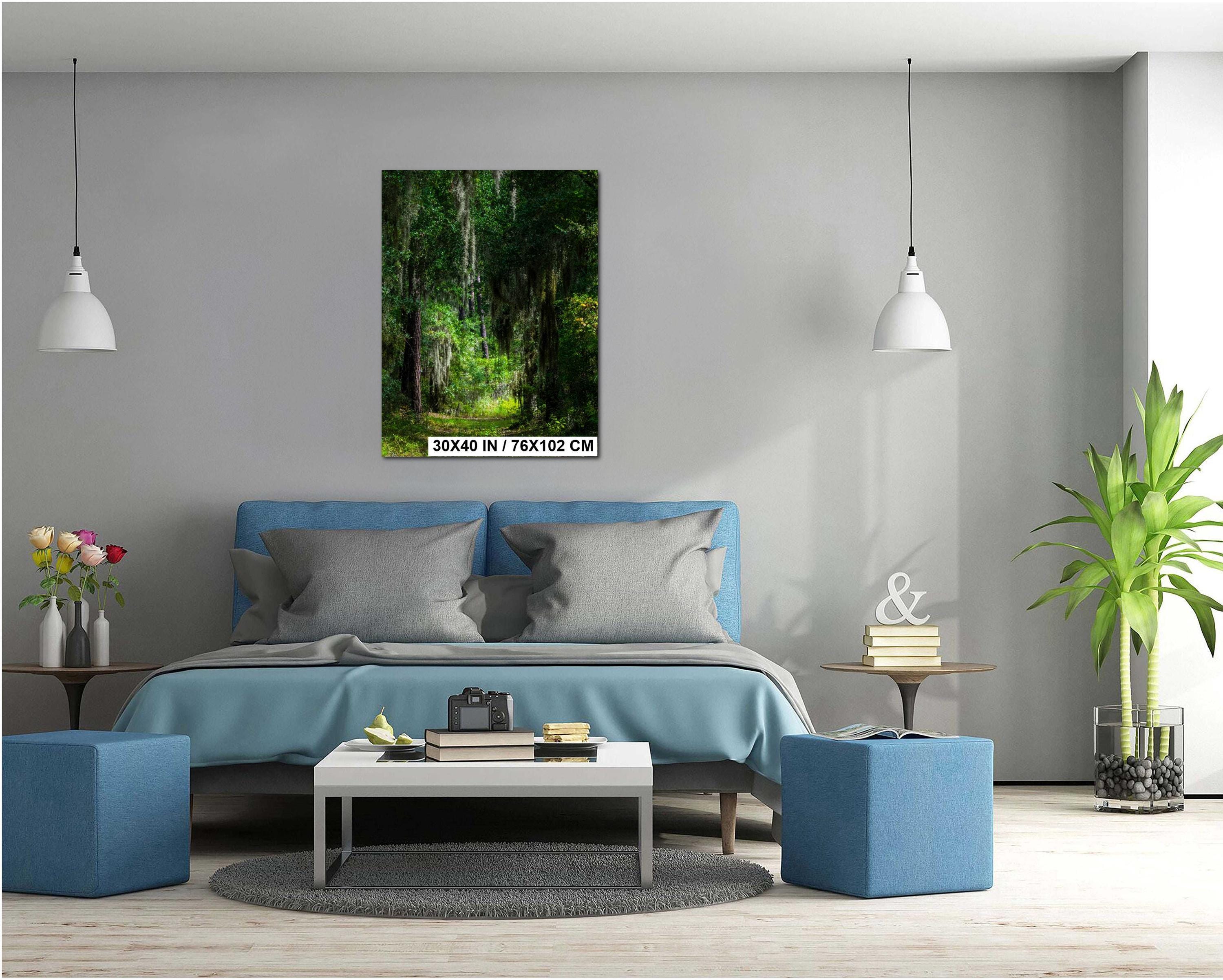 Sawtooth Mountains Print – Scenic Landscape Art | Modern Home Decor Wall Art