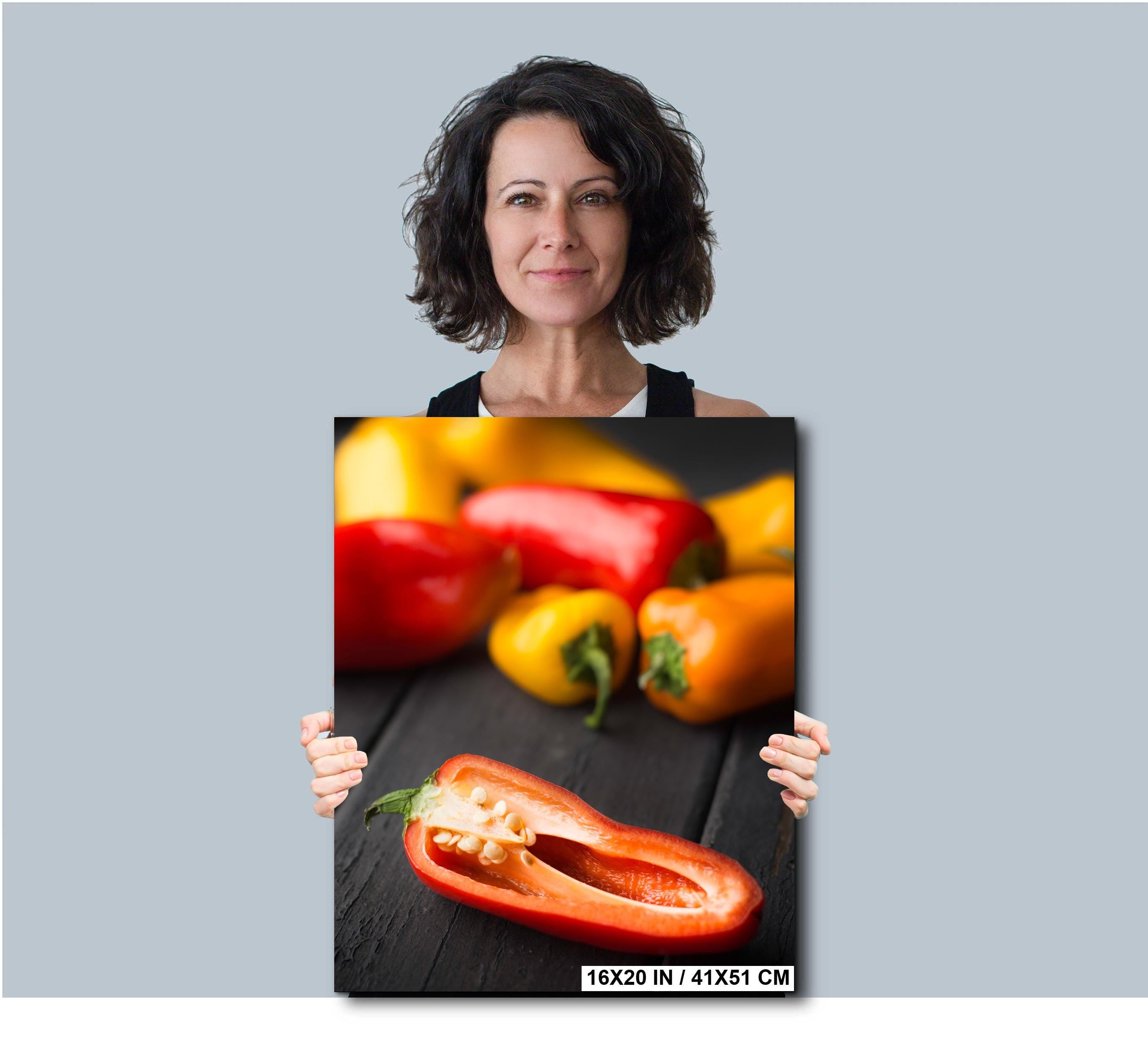 Raw Food Photography Print – Abstract Food Art | Kitchen Wall Decor