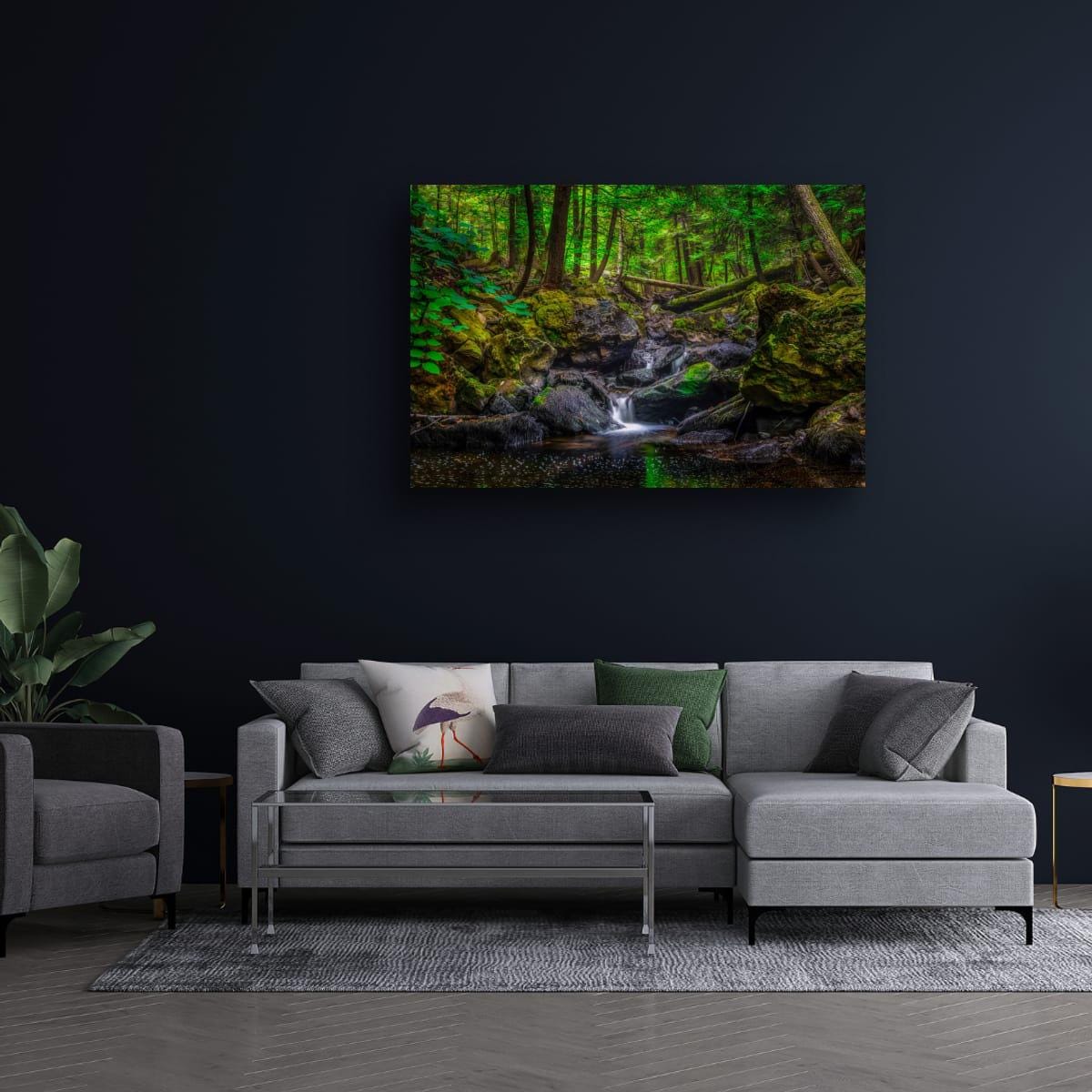 Ricketts Glen Waterfall Print – Pennsylvania Waterfall Art | Archival Photographic Fine Art