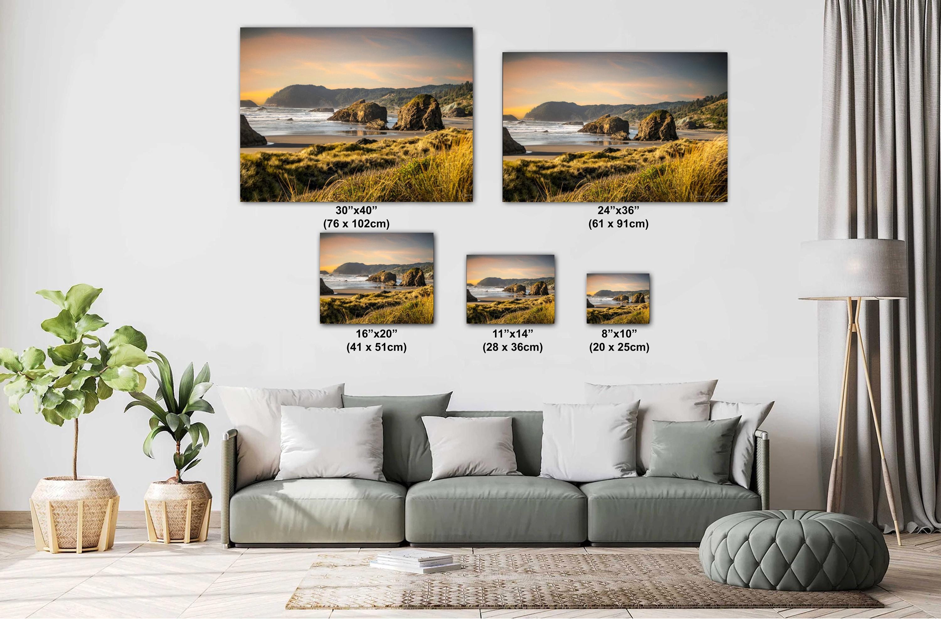 Oregon Coast Photography Print – Pacific Northwest Coastal Nature Wall Art