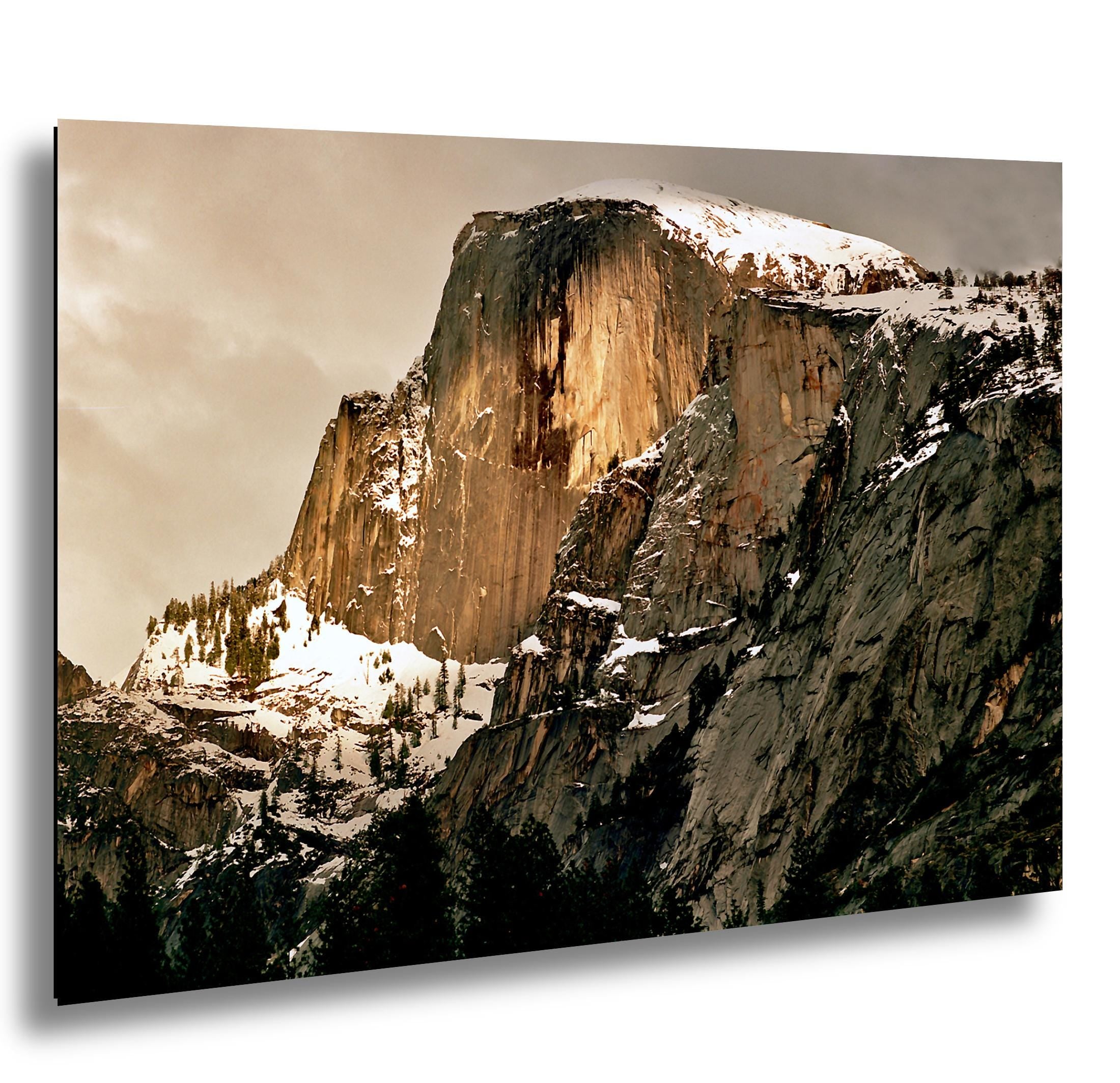 Yosemite Half Dome Print – Winter Landscape Art | Scenic Mountain Photography