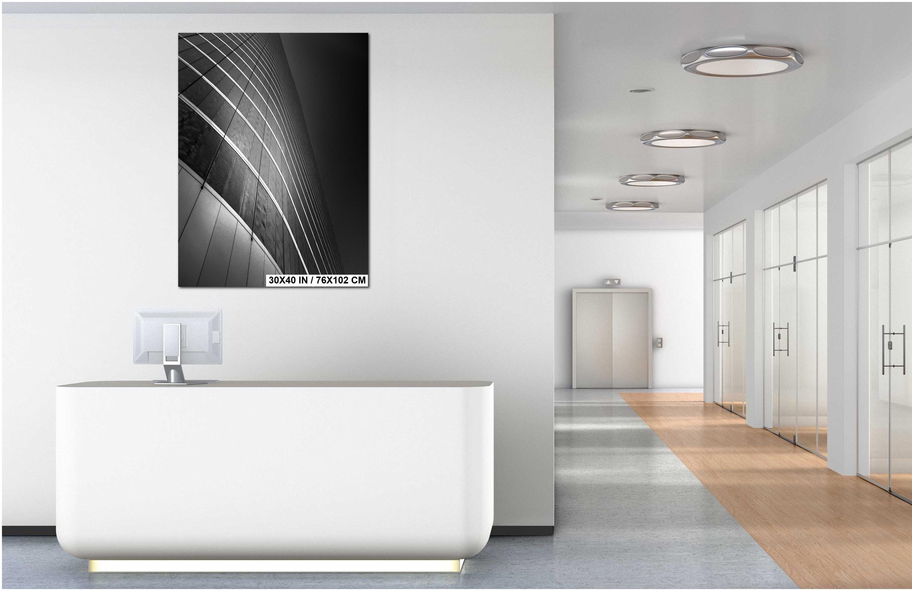 Houston Skyscraper Print – Urban Architecture Wall Art | Downtown Houston Cityscape