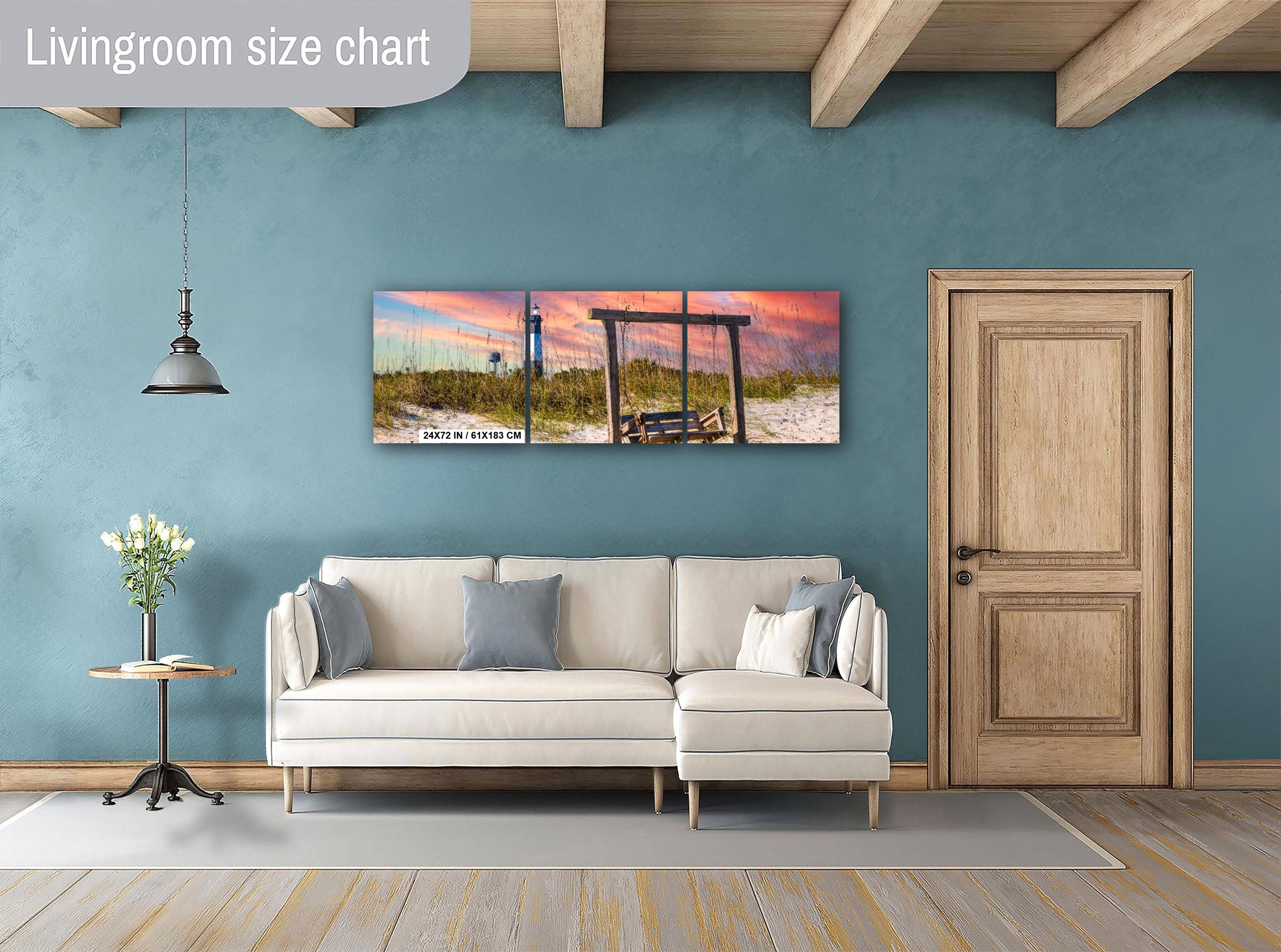 Tybee Island Wall Art – Coastal Fine Art Print with Savannah Lighthouse Decor