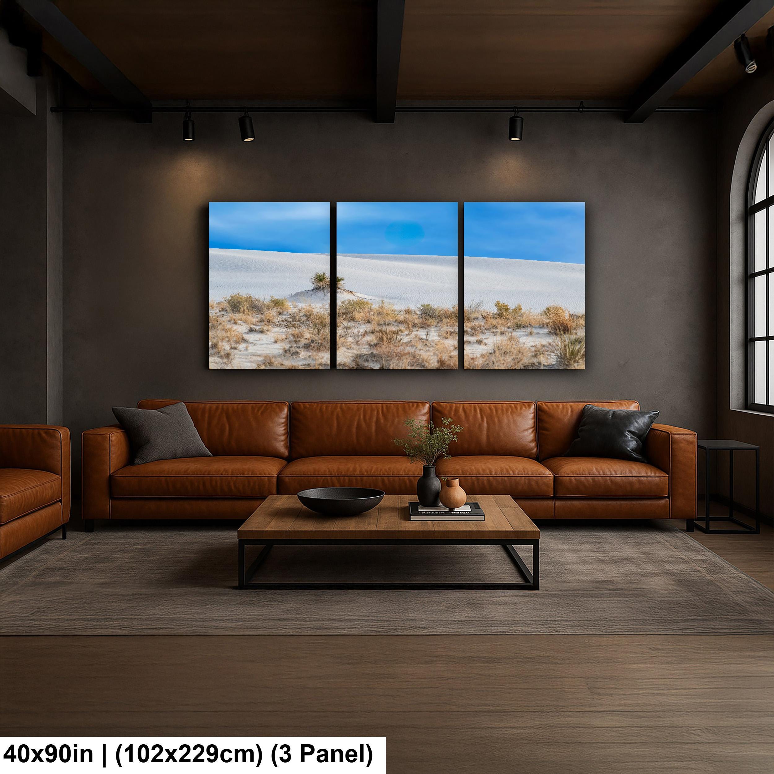 White Sands Art Print – New Mexico Landscape on Archival Paper | Desert Wall Decor