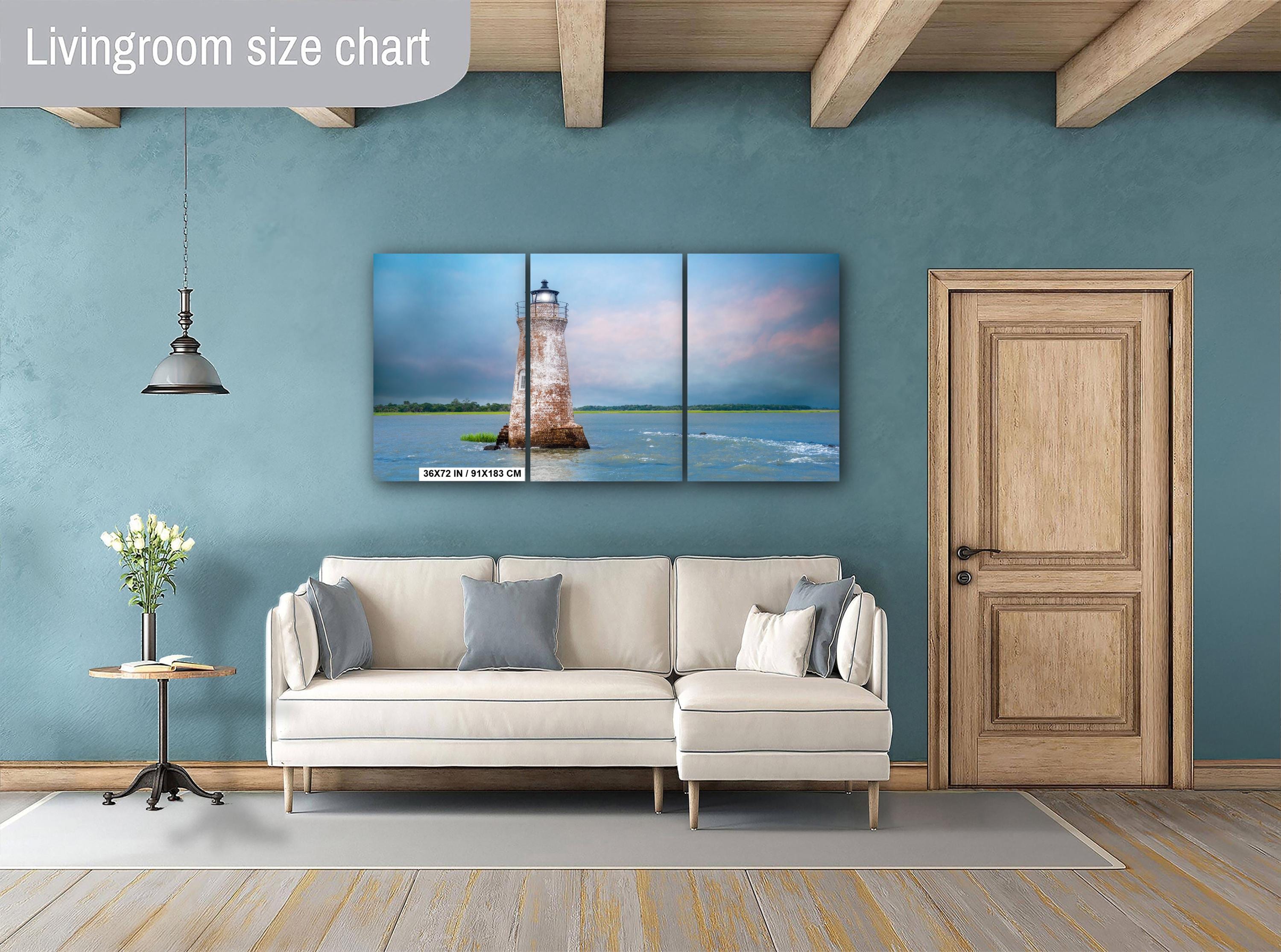 Cockspur Lighthouse Print – Tybee Island Art | Coastal Wall Decor & Nautical Photography